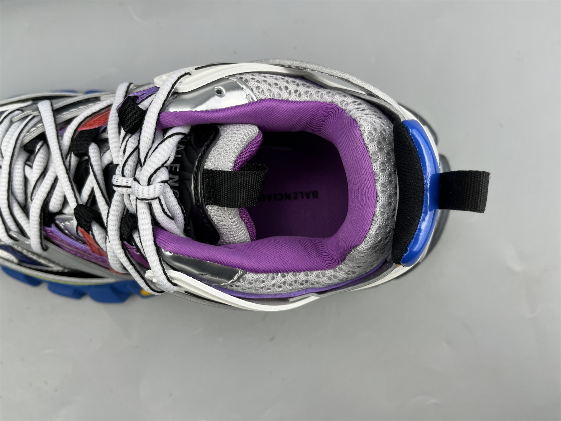 UA TRACK SNEAKER SILVER COLORBLOCK