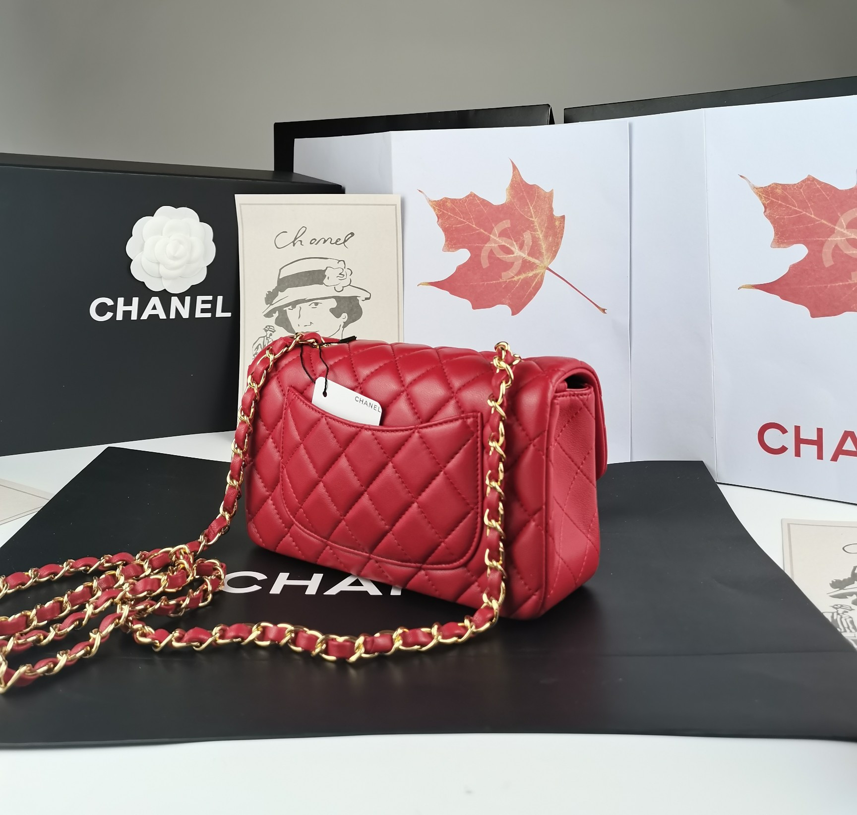 Chanel Flap Bag 20x12x6cm
