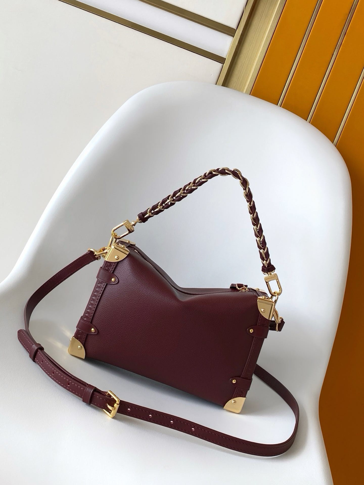 LV Side Trunk MM M25669 23.5x16x8.5cm