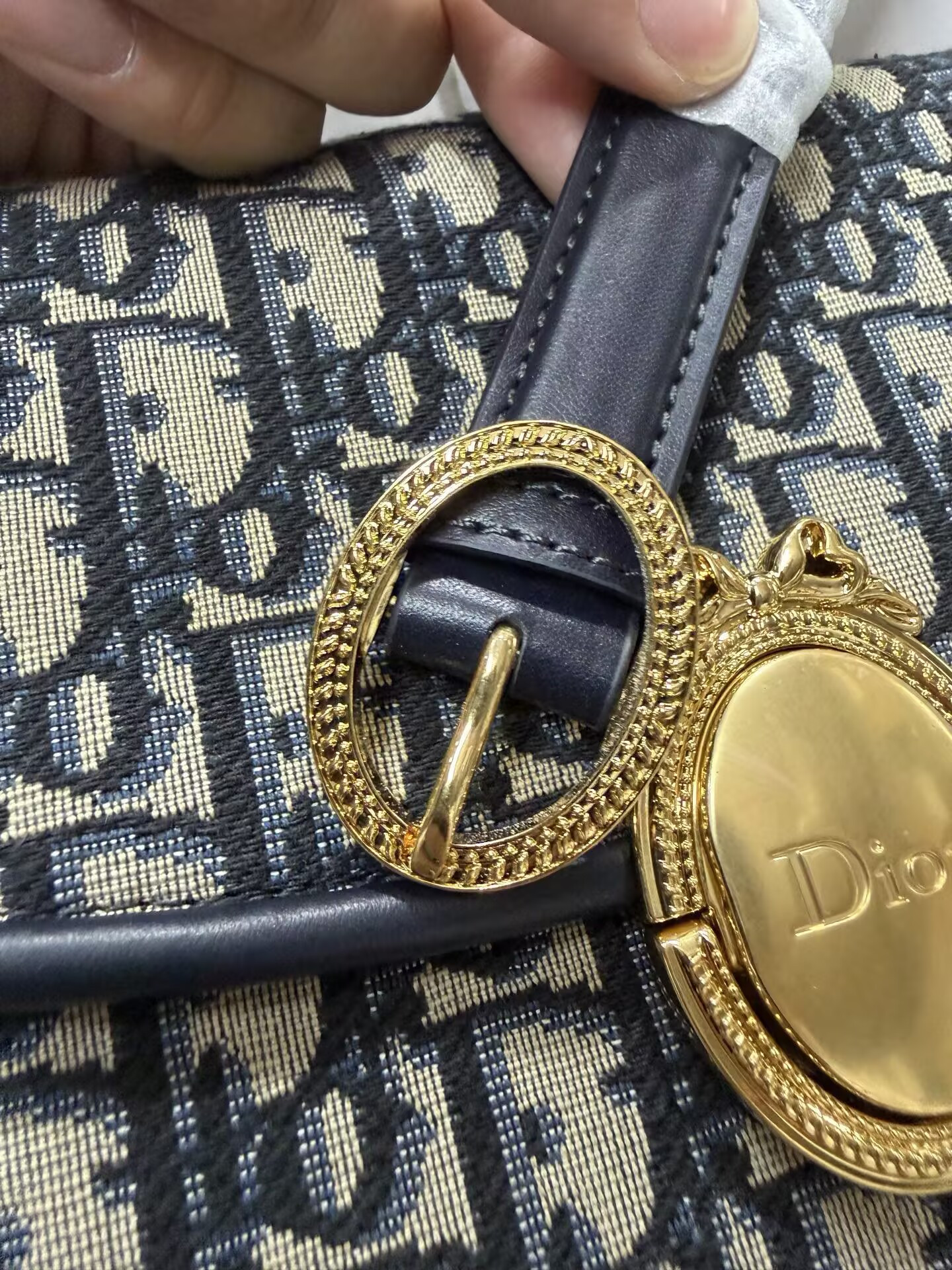 Dior Médaillon Flap Bag 22x13x9.5cm