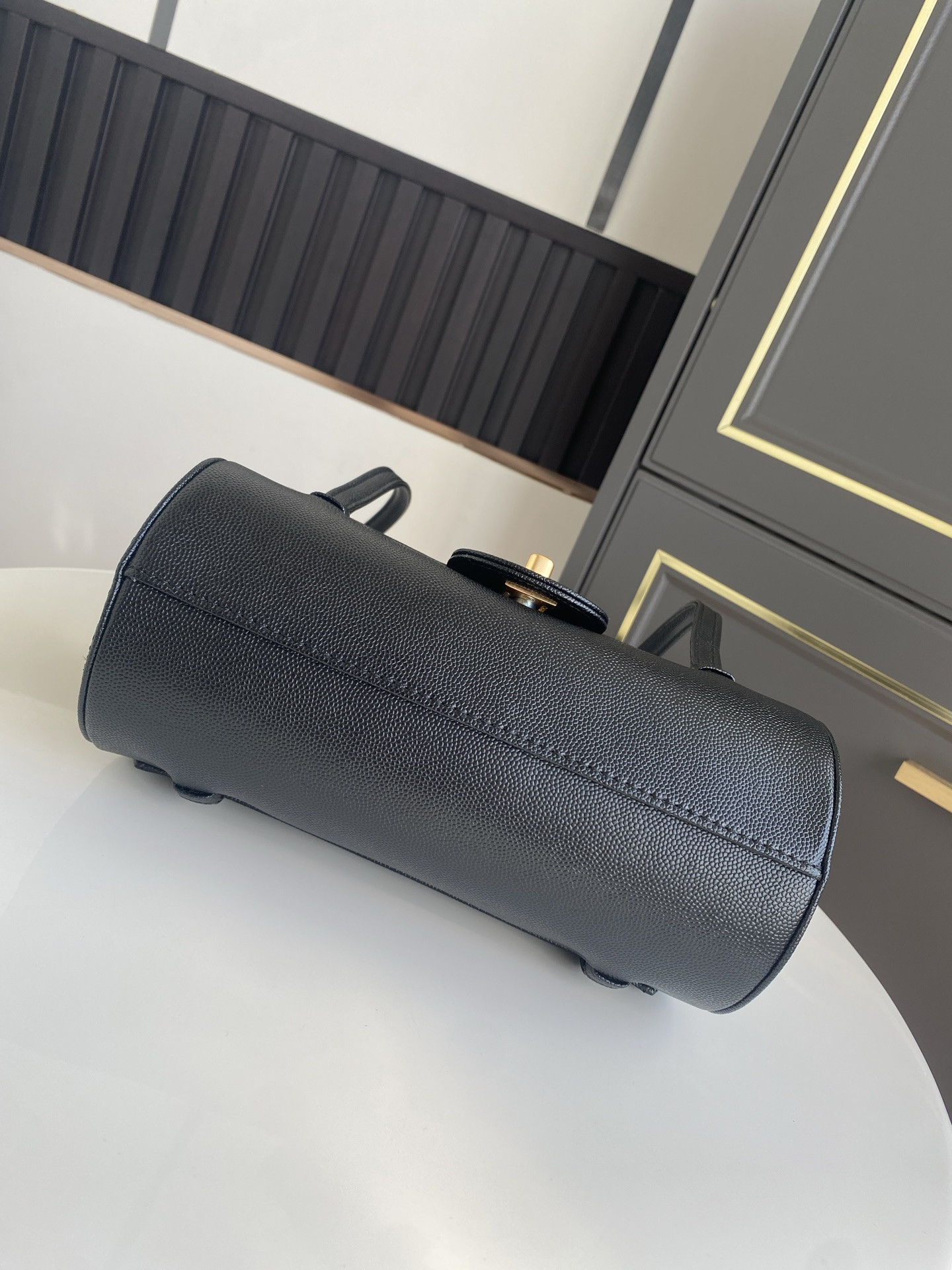 Chanel Small Bowling Bag AS6143 10x20.5x10cm