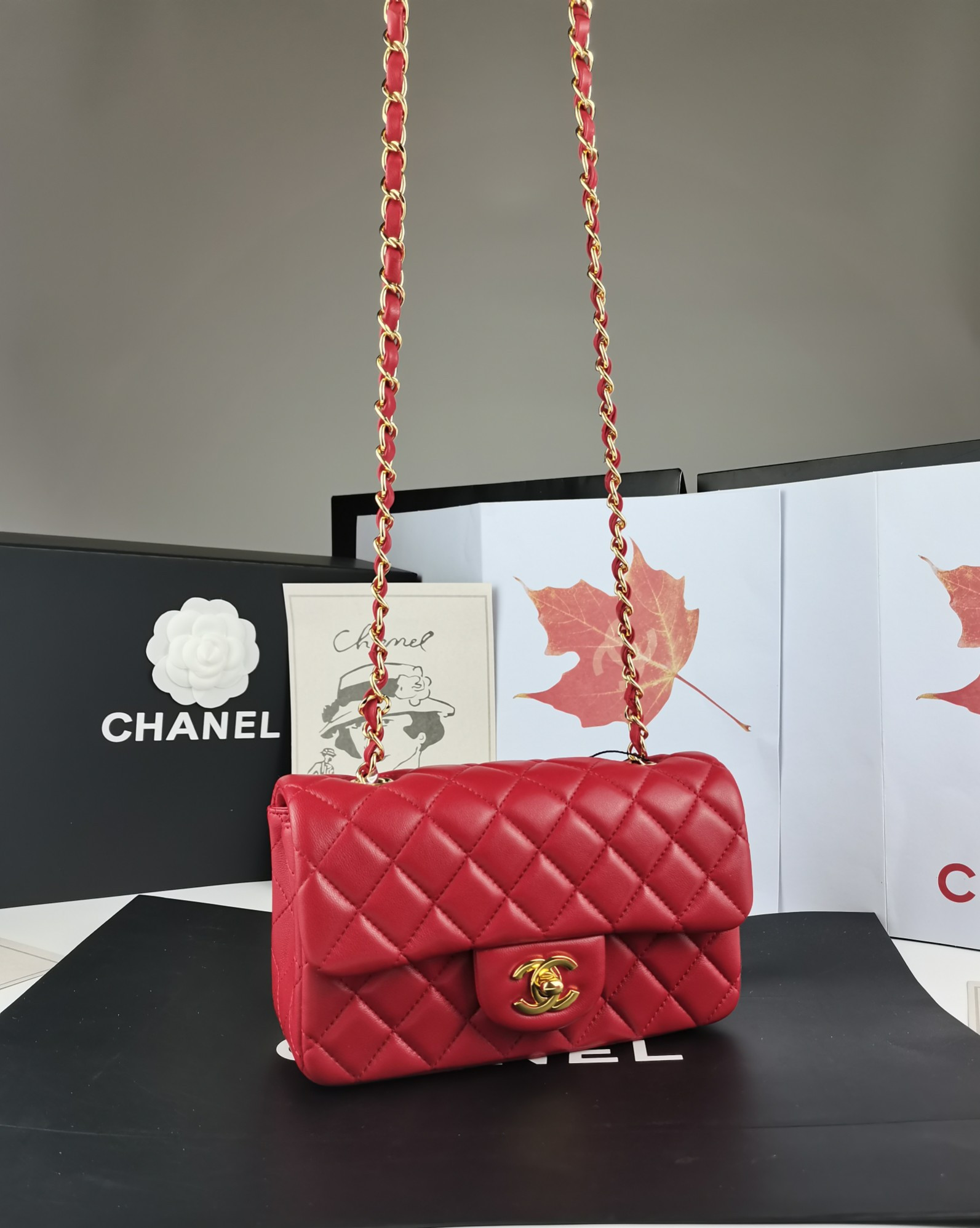 Chanel Flap Bag 20x12x6cm