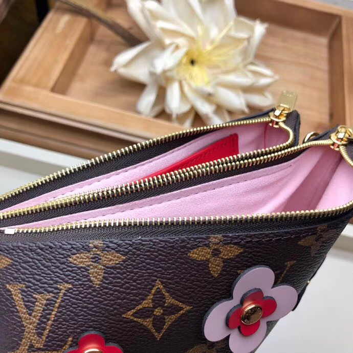 POCHETTE DOUBLE ZIP SMALL BAG M63905
