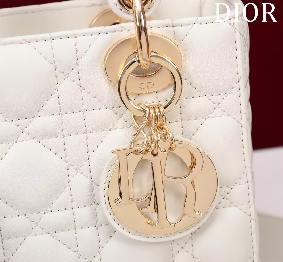 Small Lady Dior My ABCDior Bag 20 x 17 x 8 cm