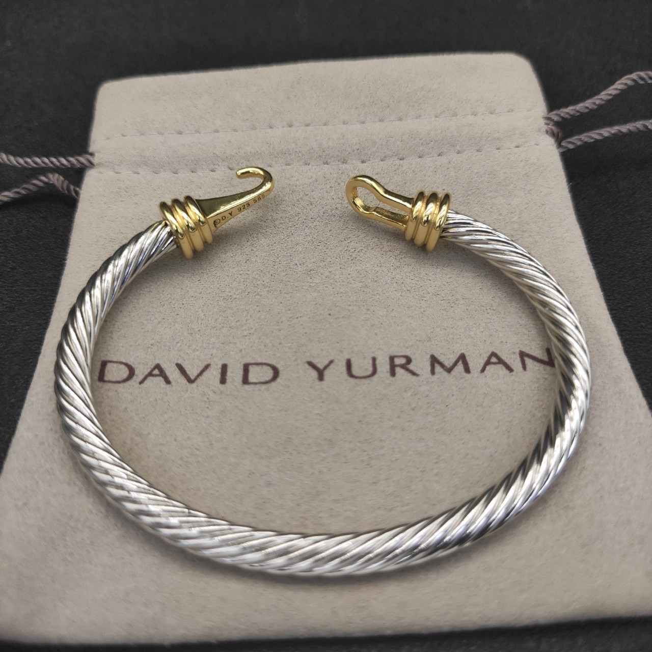 dau1d Yvrm*n 5mm hook bracelet(wrist circumference 15-19cm)