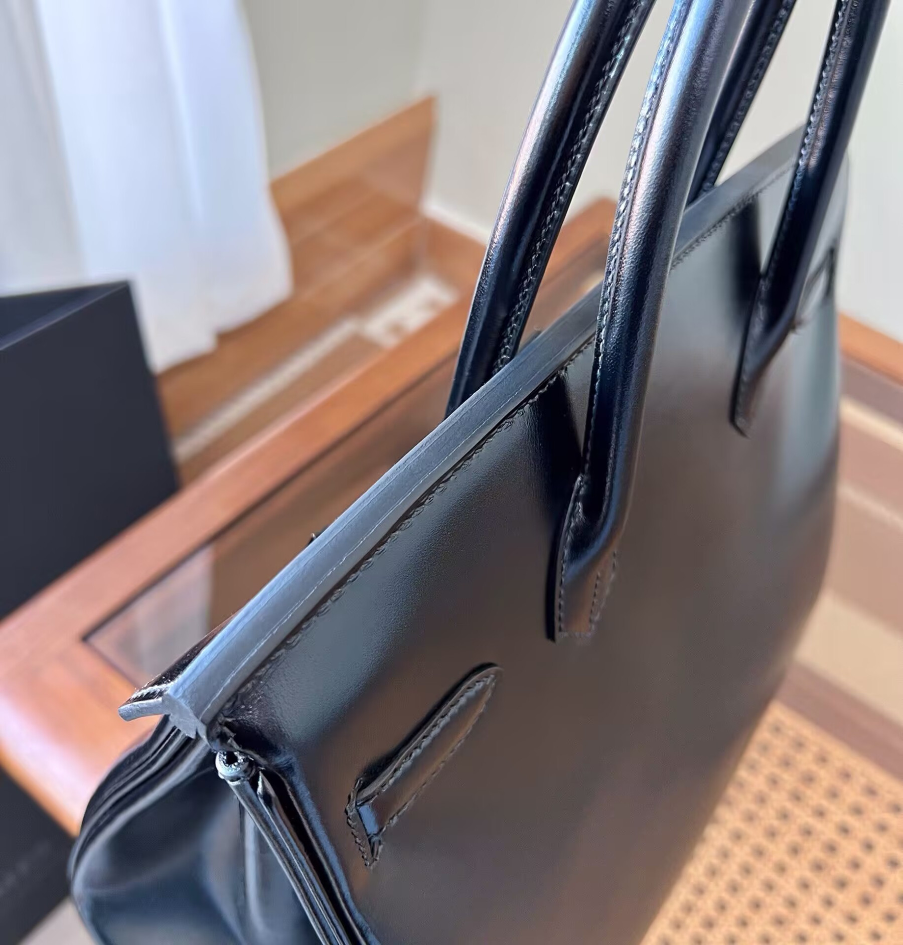 Hermès Birkin 25 30 35 40 BOX Leather (Customized, no exchange no return, about 20days)