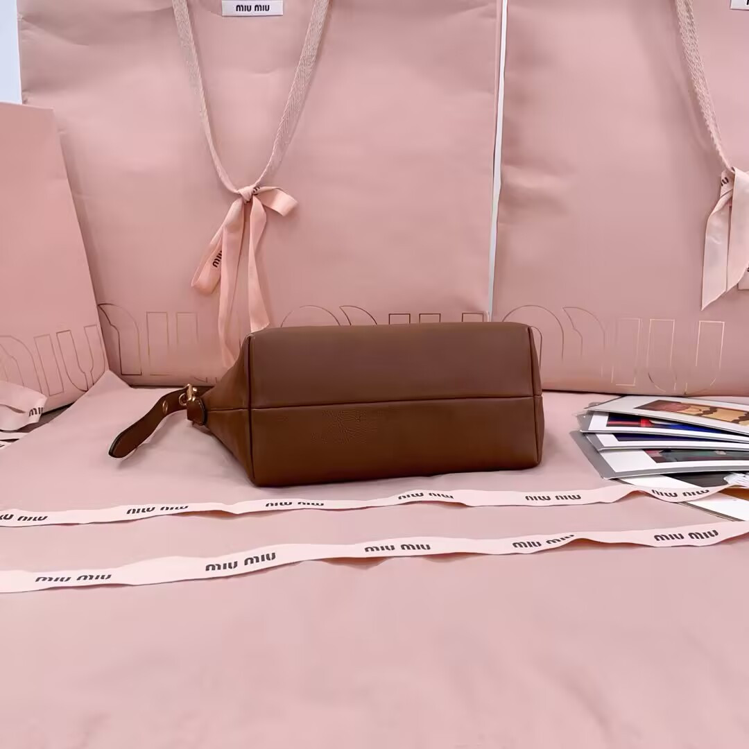 MIU MIU Naplak pouch 14x18.5x10cm