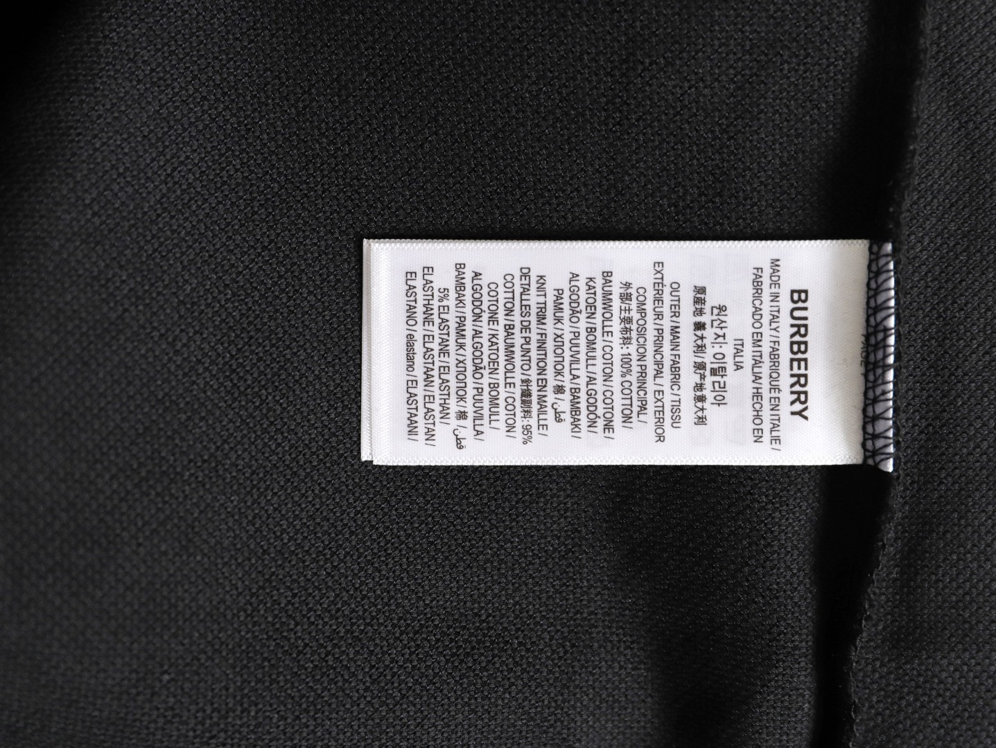Bv*b*rry 26ss short-sleeved polo shirt