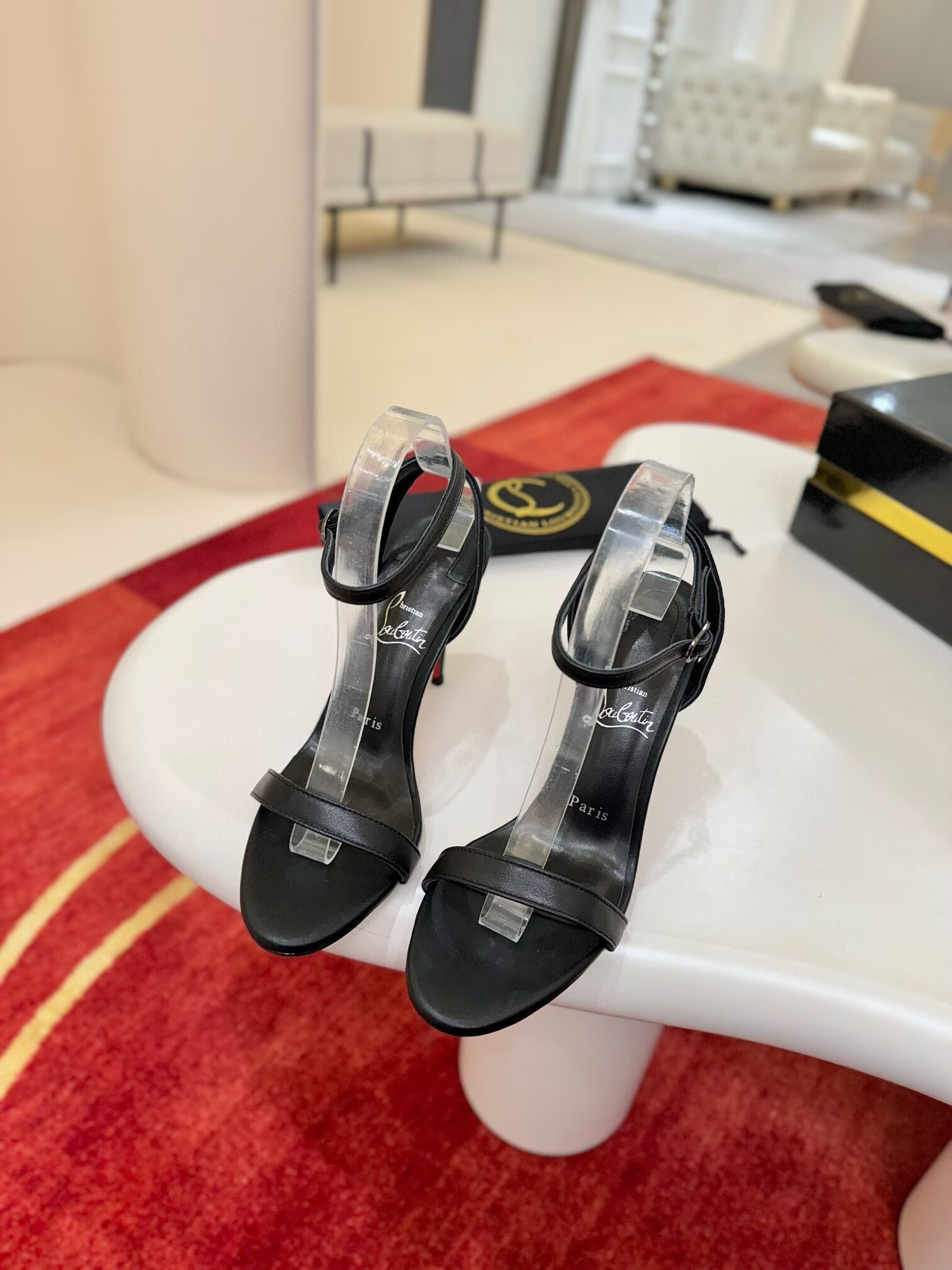ua Chr1st1an louboutin 100mm sandals