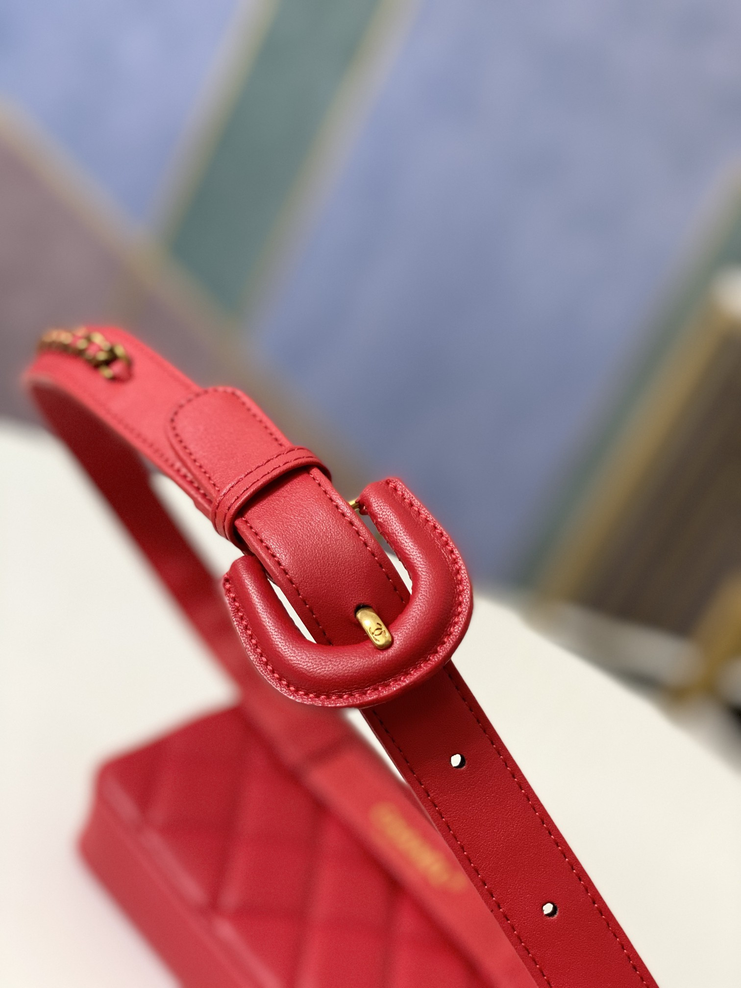 Chanel Quilted Waist Bag 18x12x3.5cm