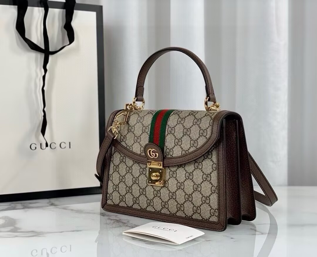 Gvc*1 Ophidia Top Handle Bag 25x17.5x7 cm