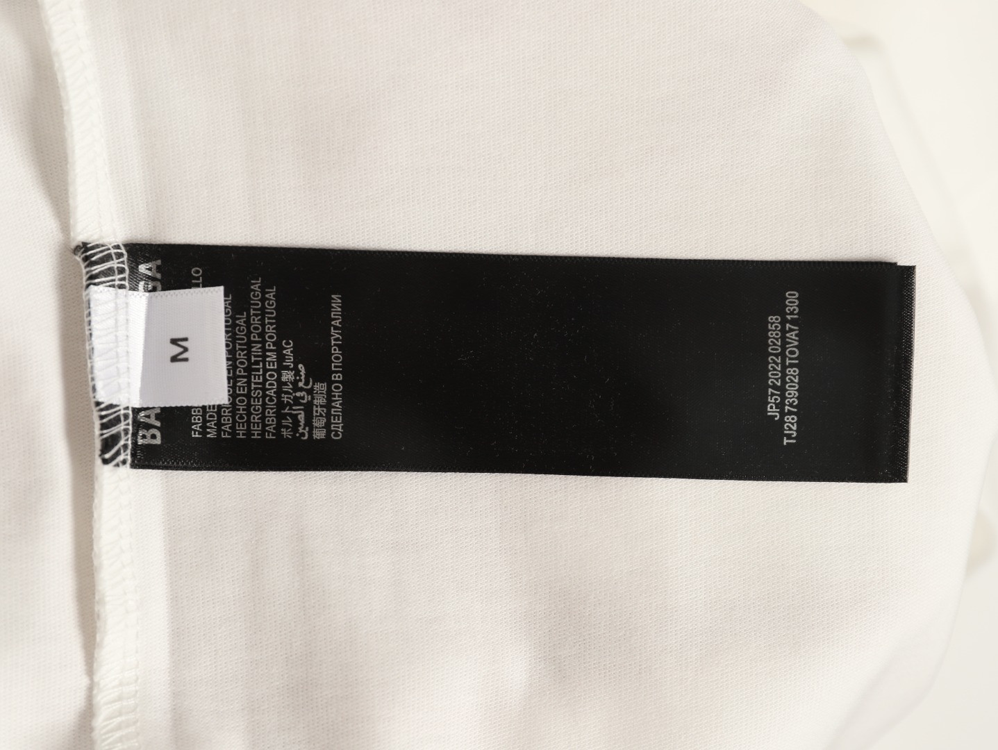 Ba1en*iaga 26ss short-sleeved t-shirt