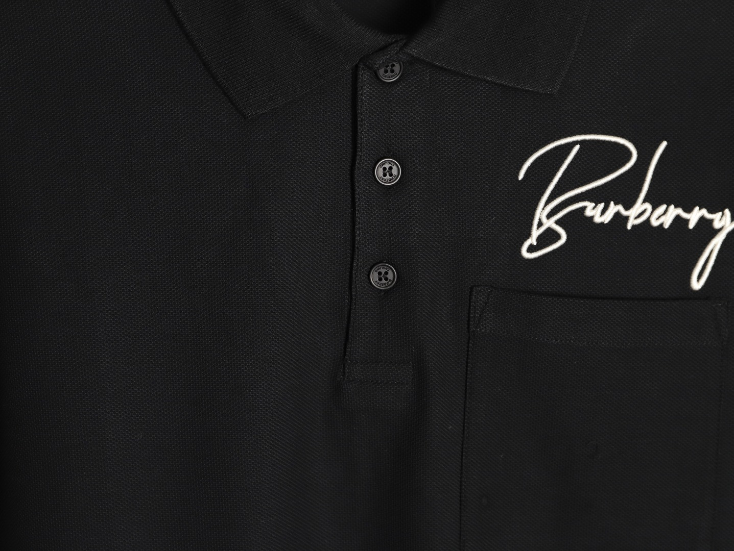 Bv*b*rry short-sleeved polo shirt