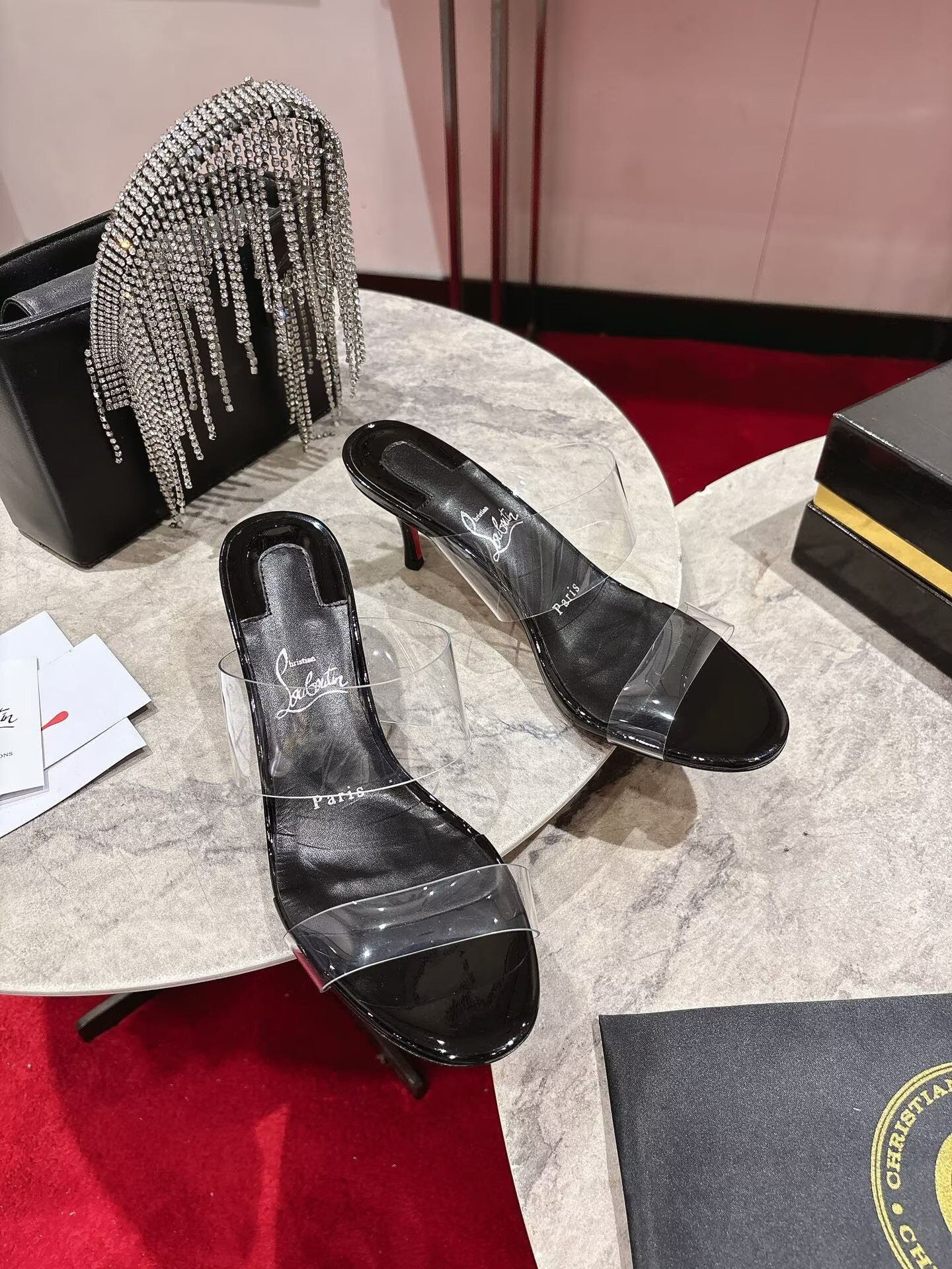 Chr1st1an louboutin just nothing mules 65mm 85mm 100mm