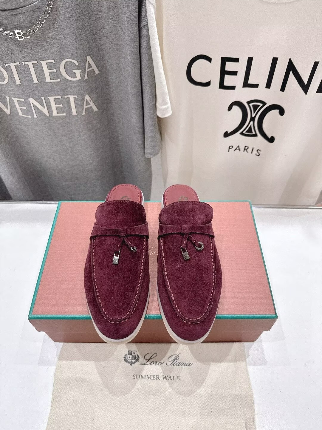 ua L0r0 P1ana babouche charms walk loafers