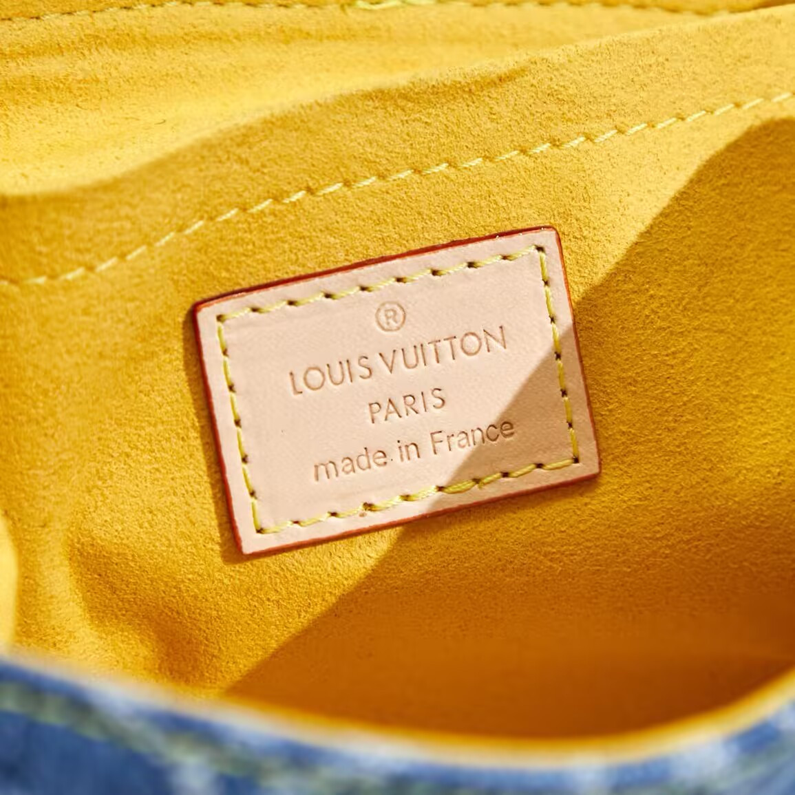 LV Denim Mini Pleaty Handbag M95050 26x15x9cm
