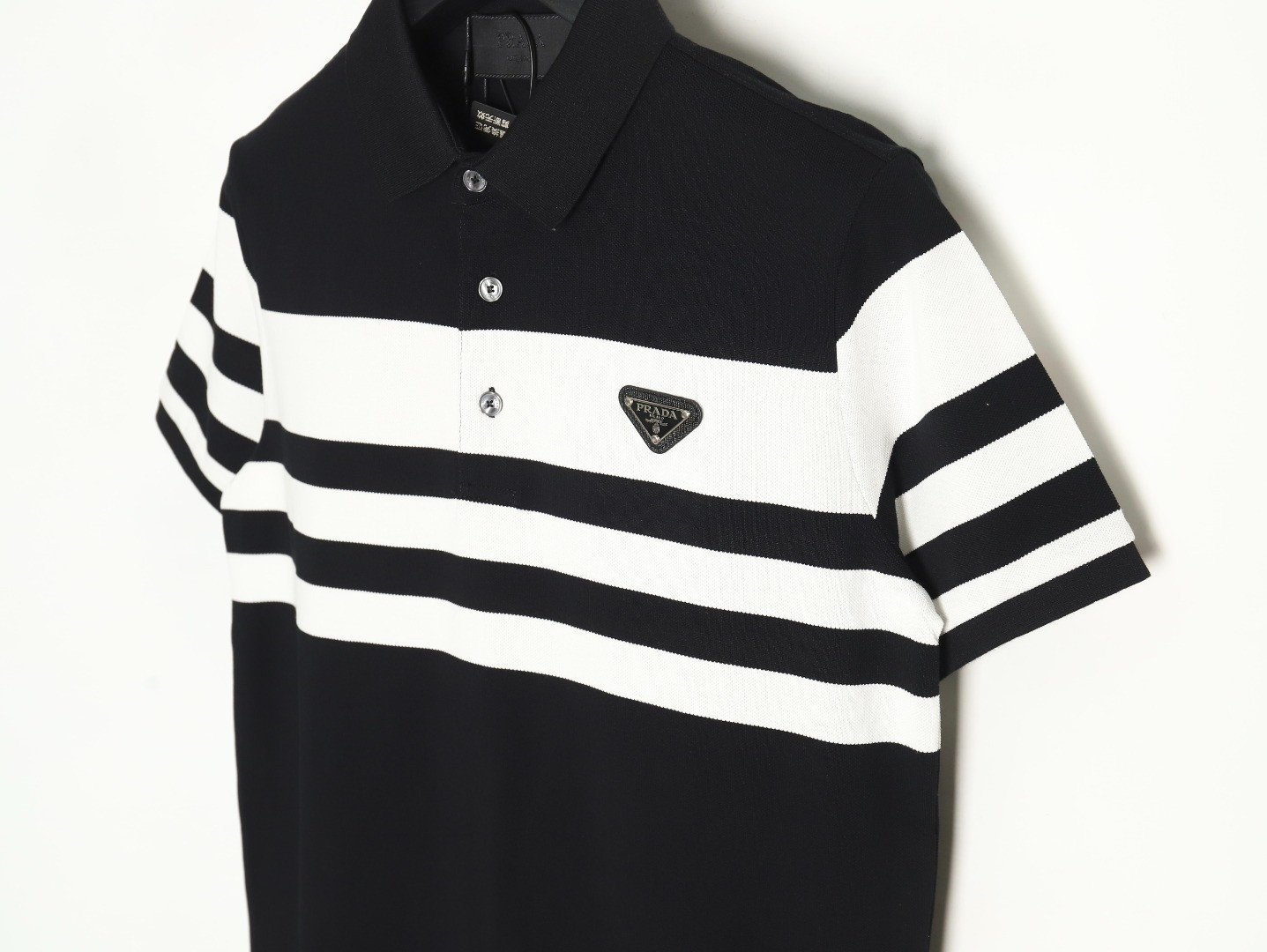 Pra*a short-sleeved polo shirt