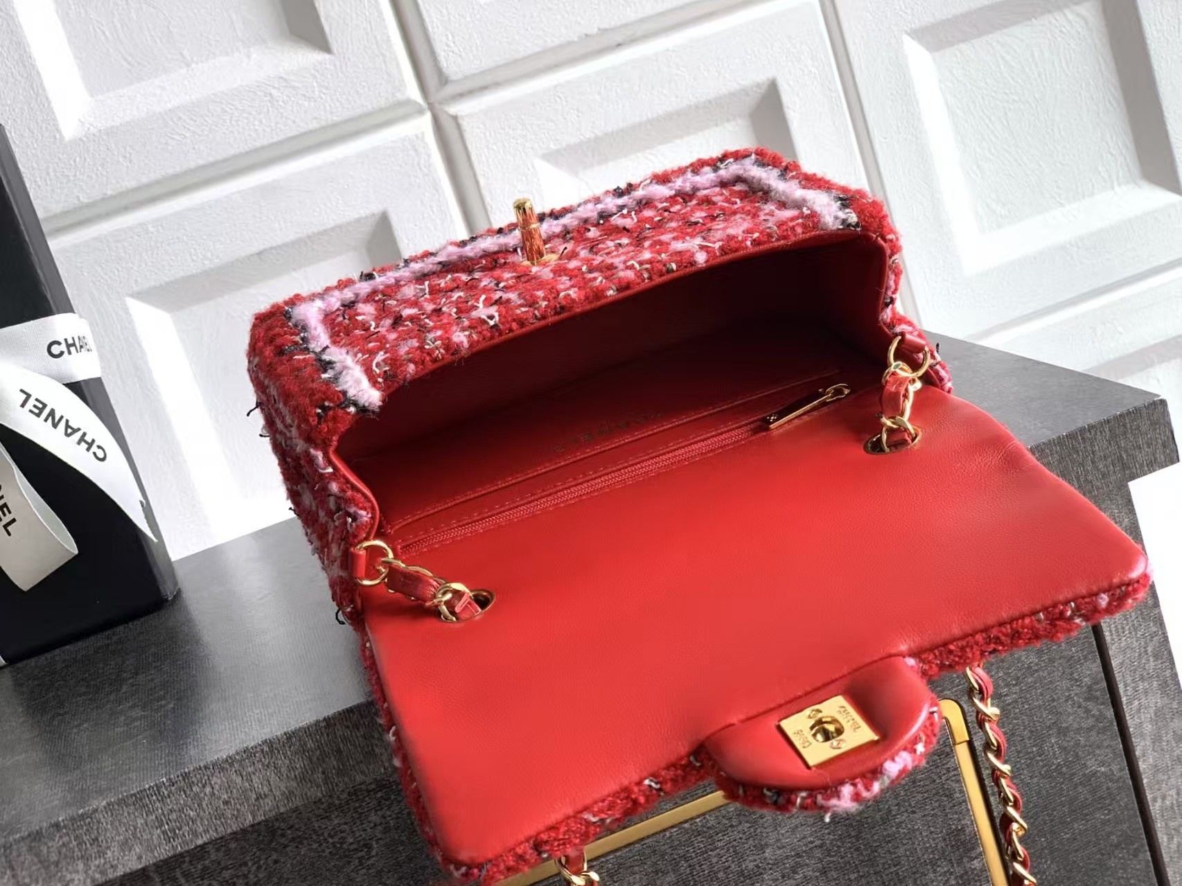 Ch**el Mini Flap Bag 20x12x6cm