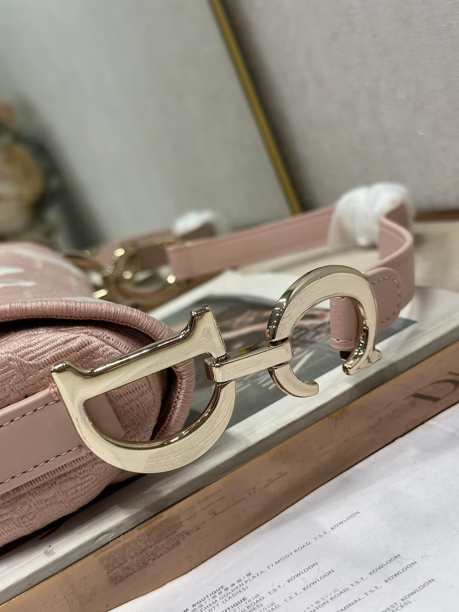 Dior Saddle Bag 25.5x20x6.5cm