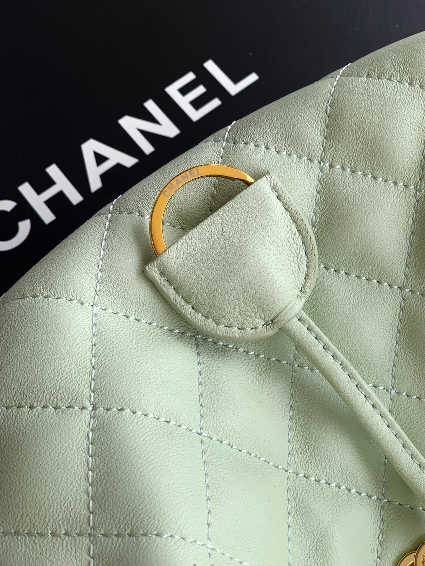 Chanel Clutch with Leather Strap AP5227 17x22x8cm