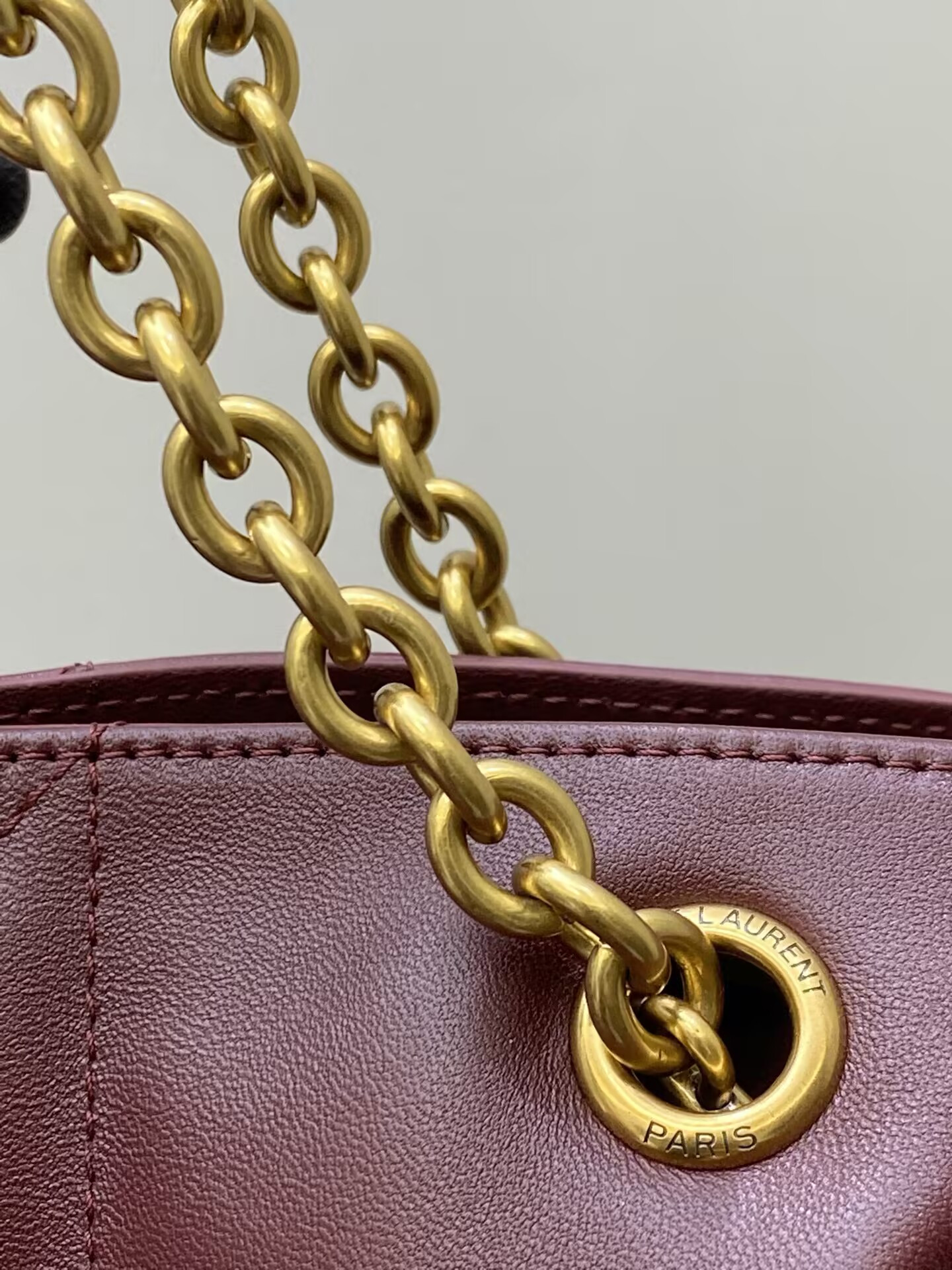 YSL JAMIE SHOPPING SMALL IN LAMBSKIN 28x29x8cm