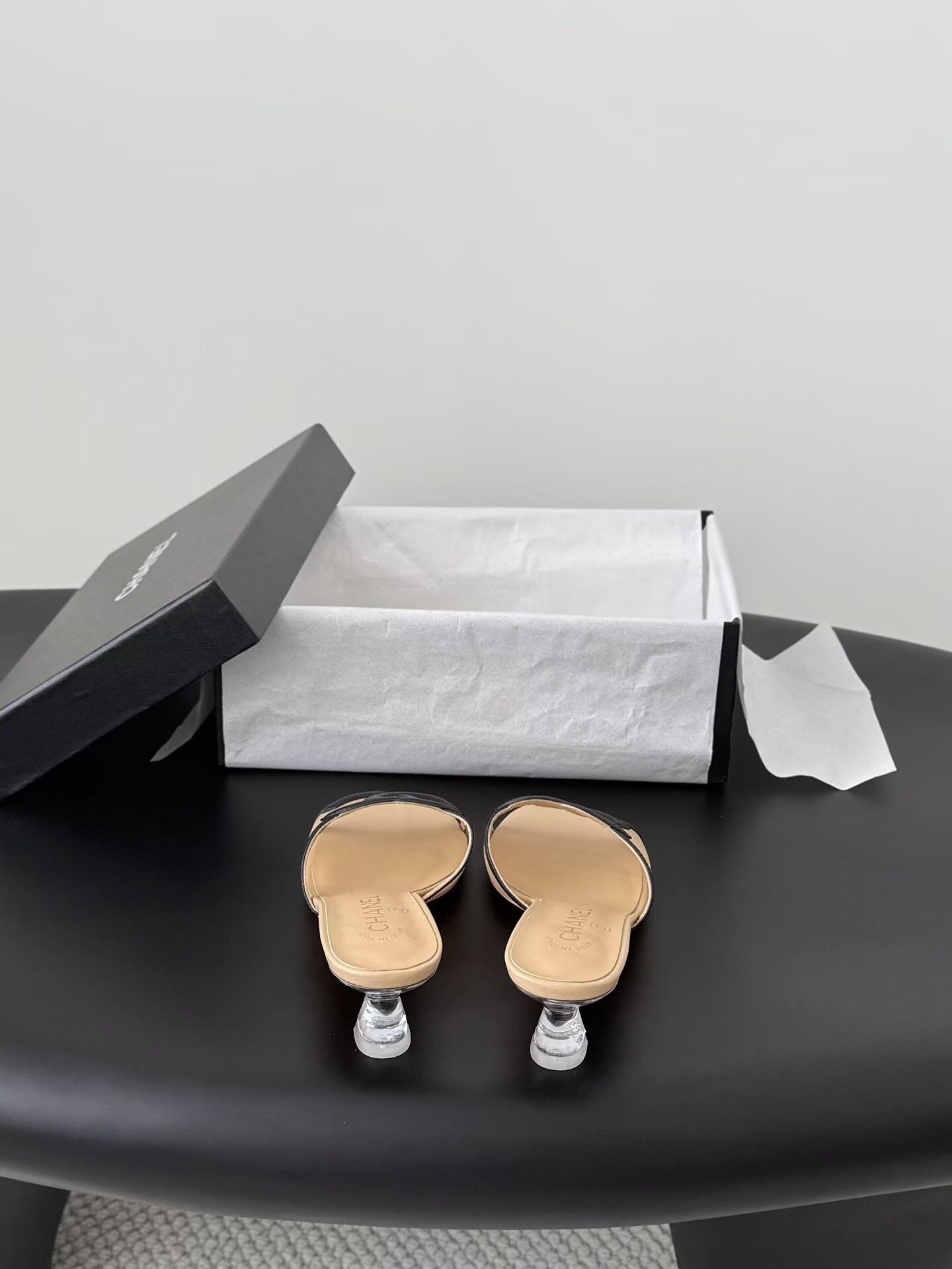 UA Chanel Sandals 4.5cm Heel