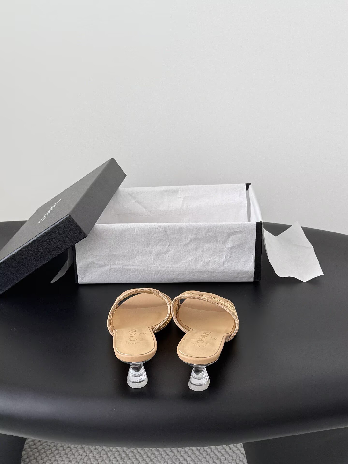 UA Chanel Sandals 4.5cm Heel