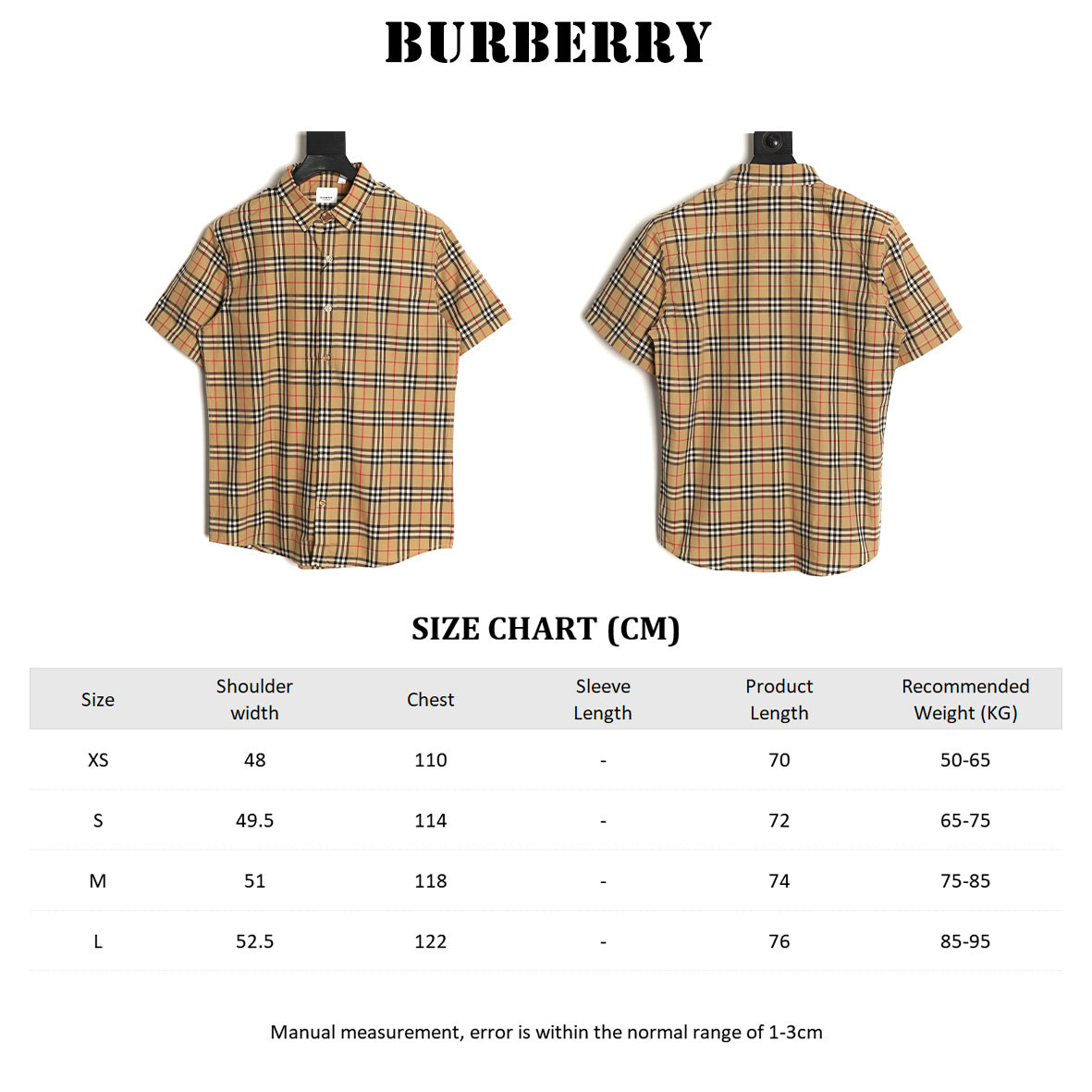 Burberry Short-sleeved Shirts