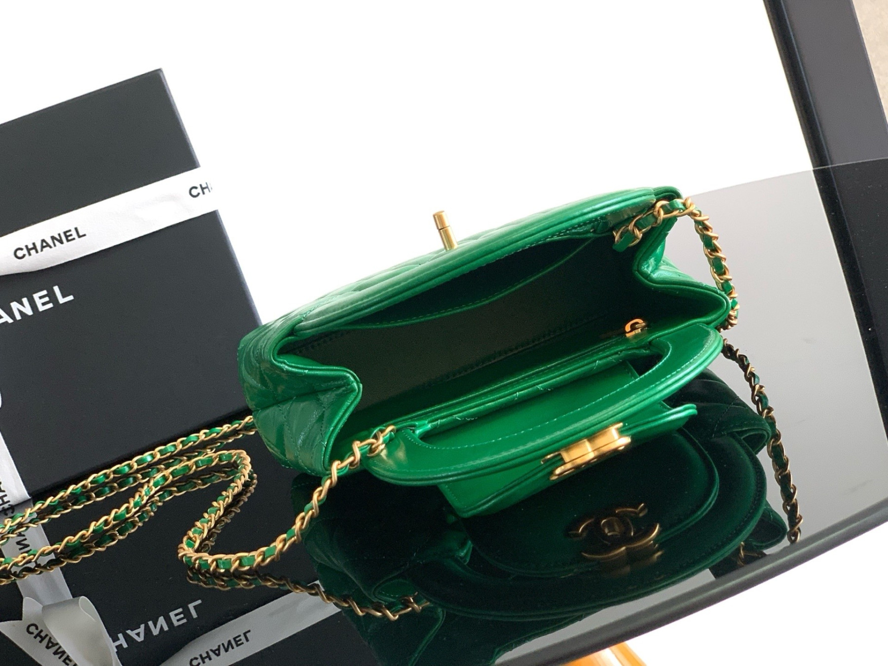 CHANEL 23 Kelly 19X13X7cm