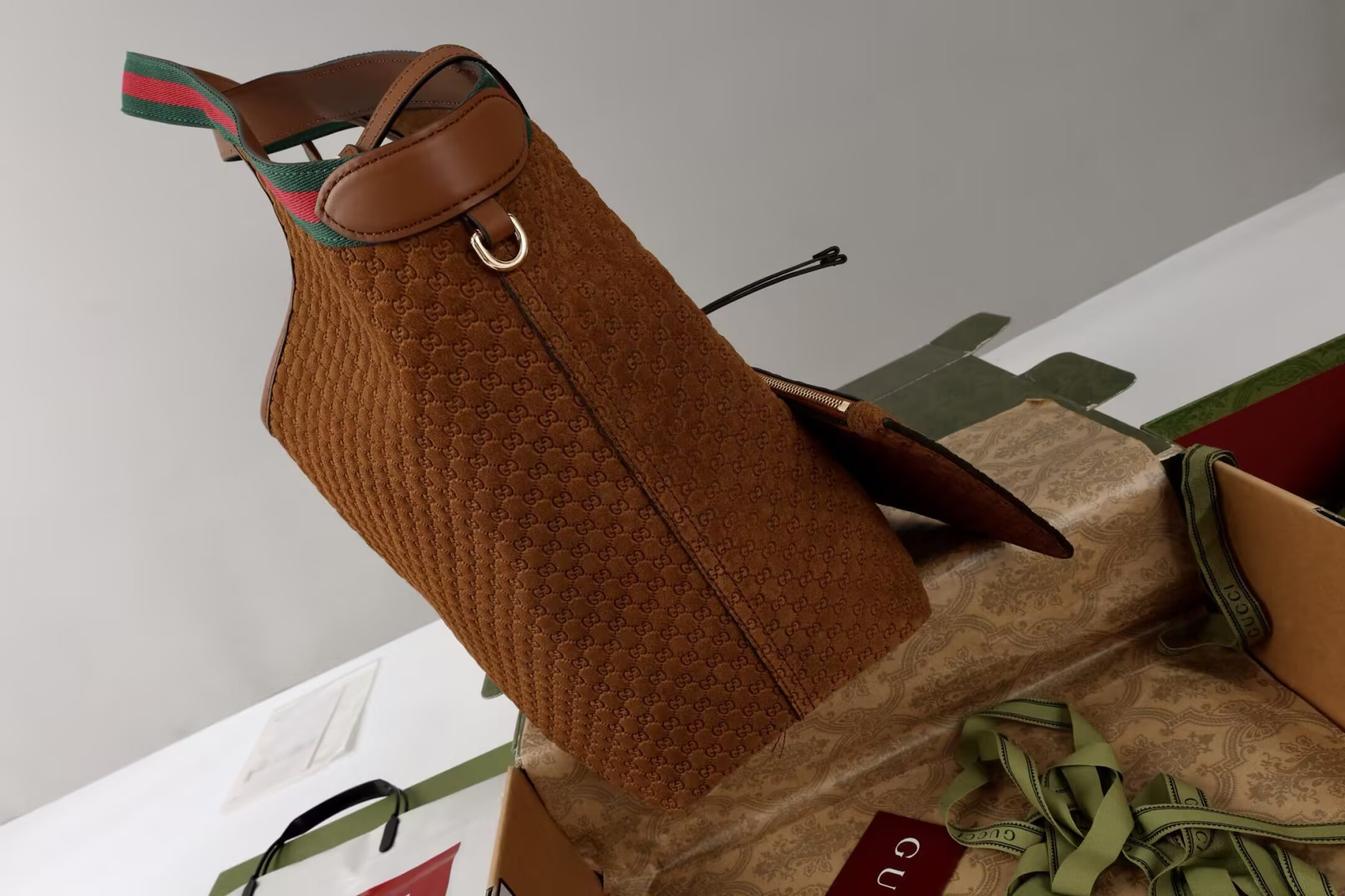 Gvc*1 giglio large tote bag 60x47x16cm