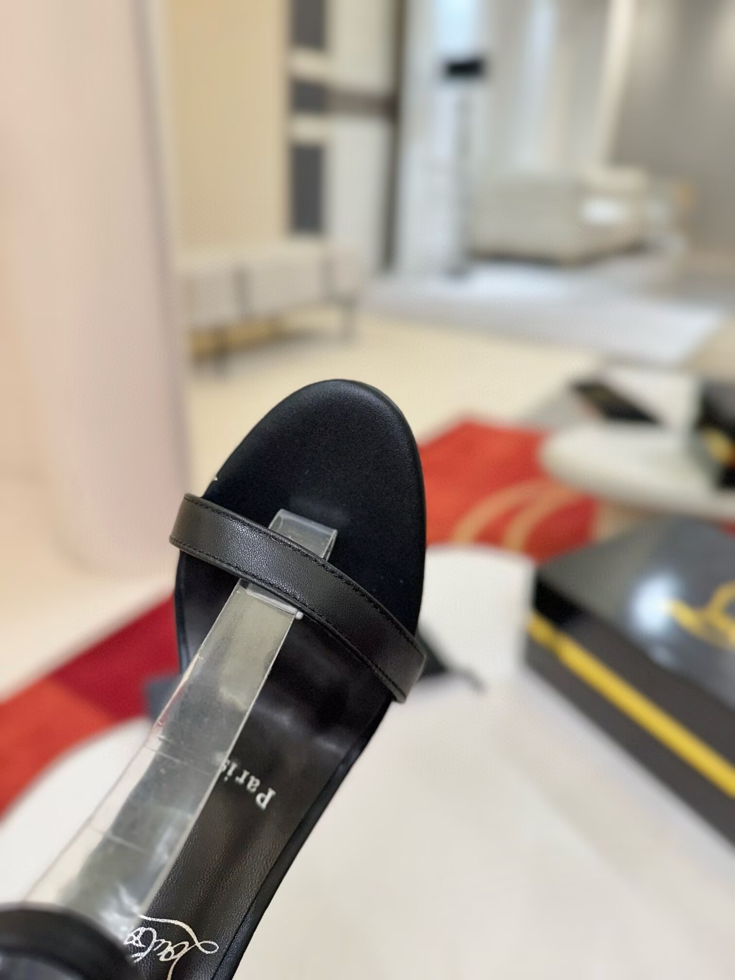 ua Chr1st1an louboutin 100mm sandals