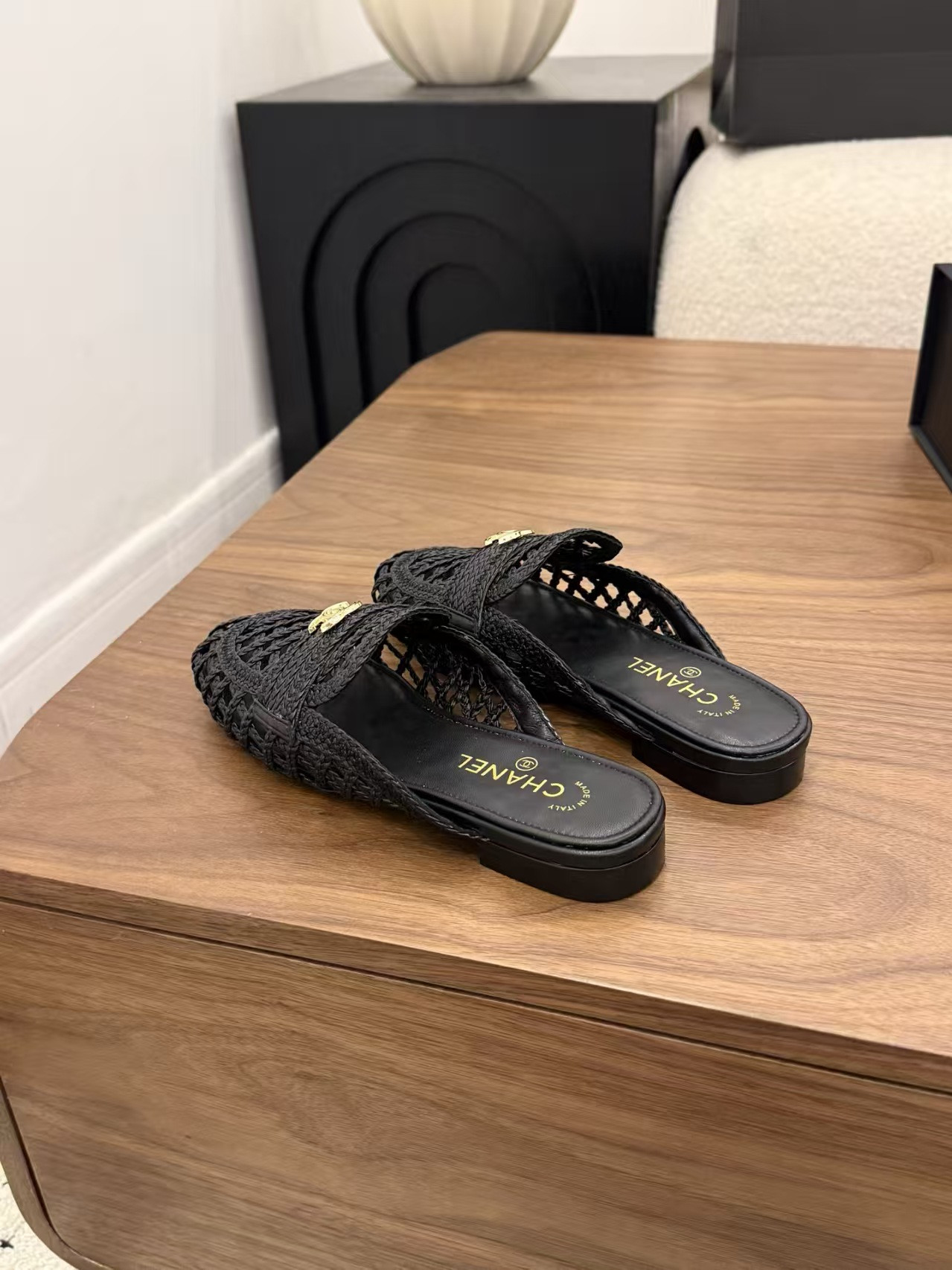 UA Chanel Mules