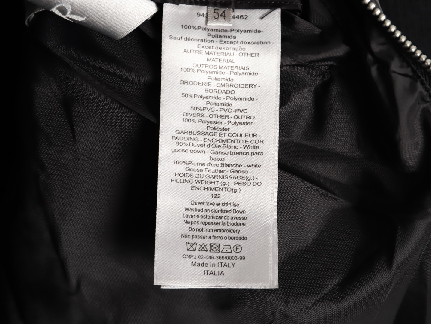 Dior Short Puffer jacket