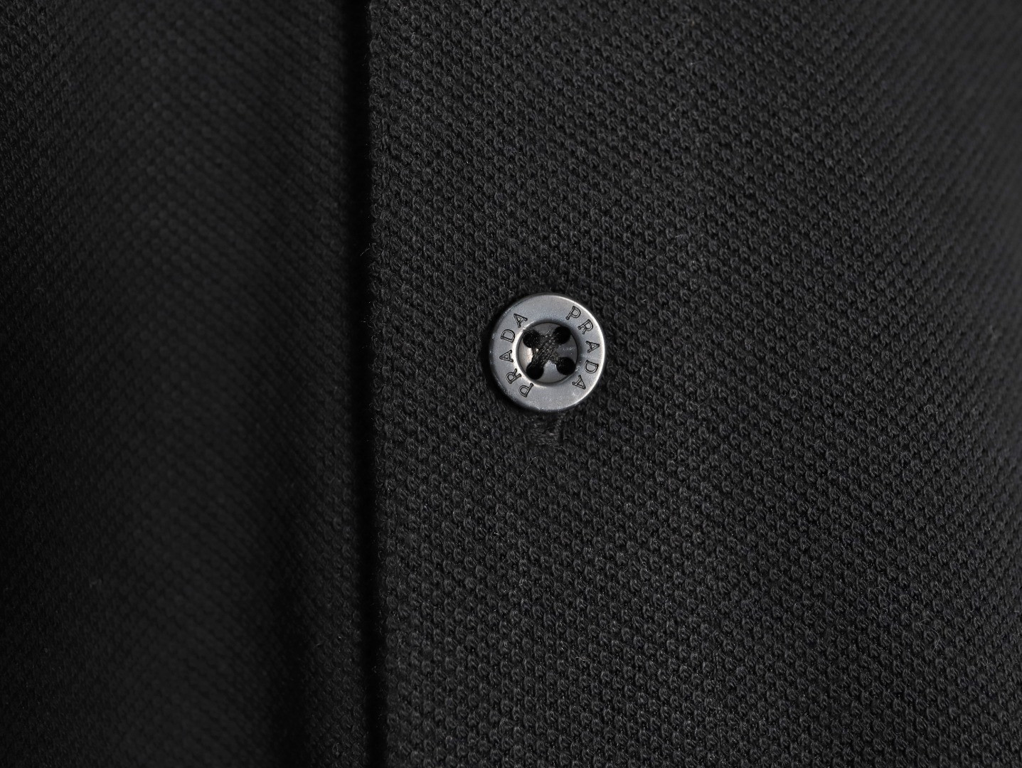 Pra*a 26ss short-sleeved polo shirt