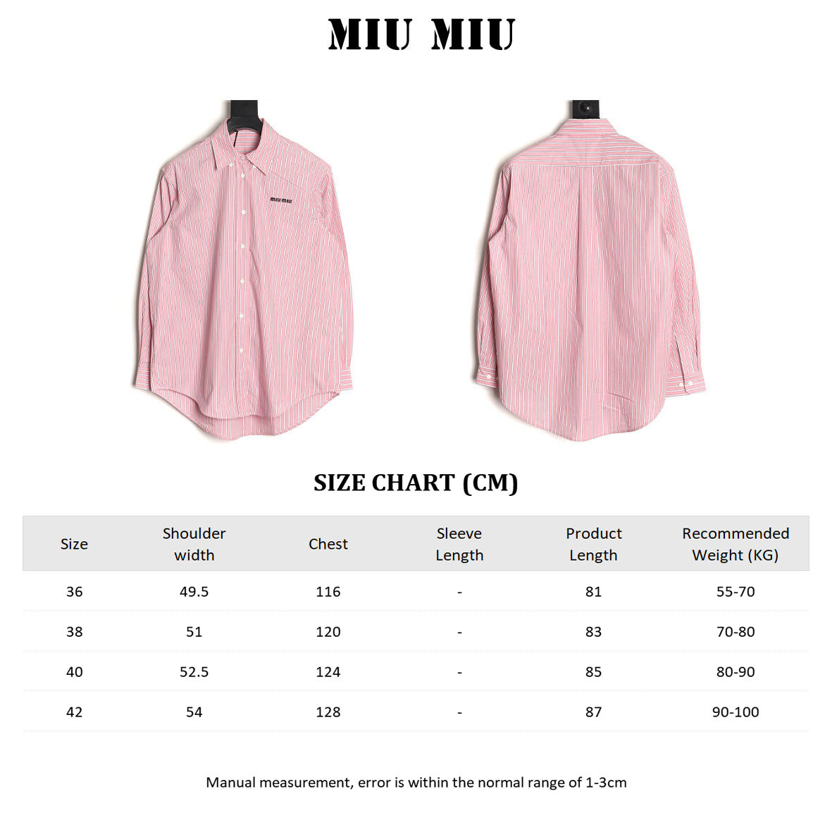 Miu Miu Long-sleeved Shirts