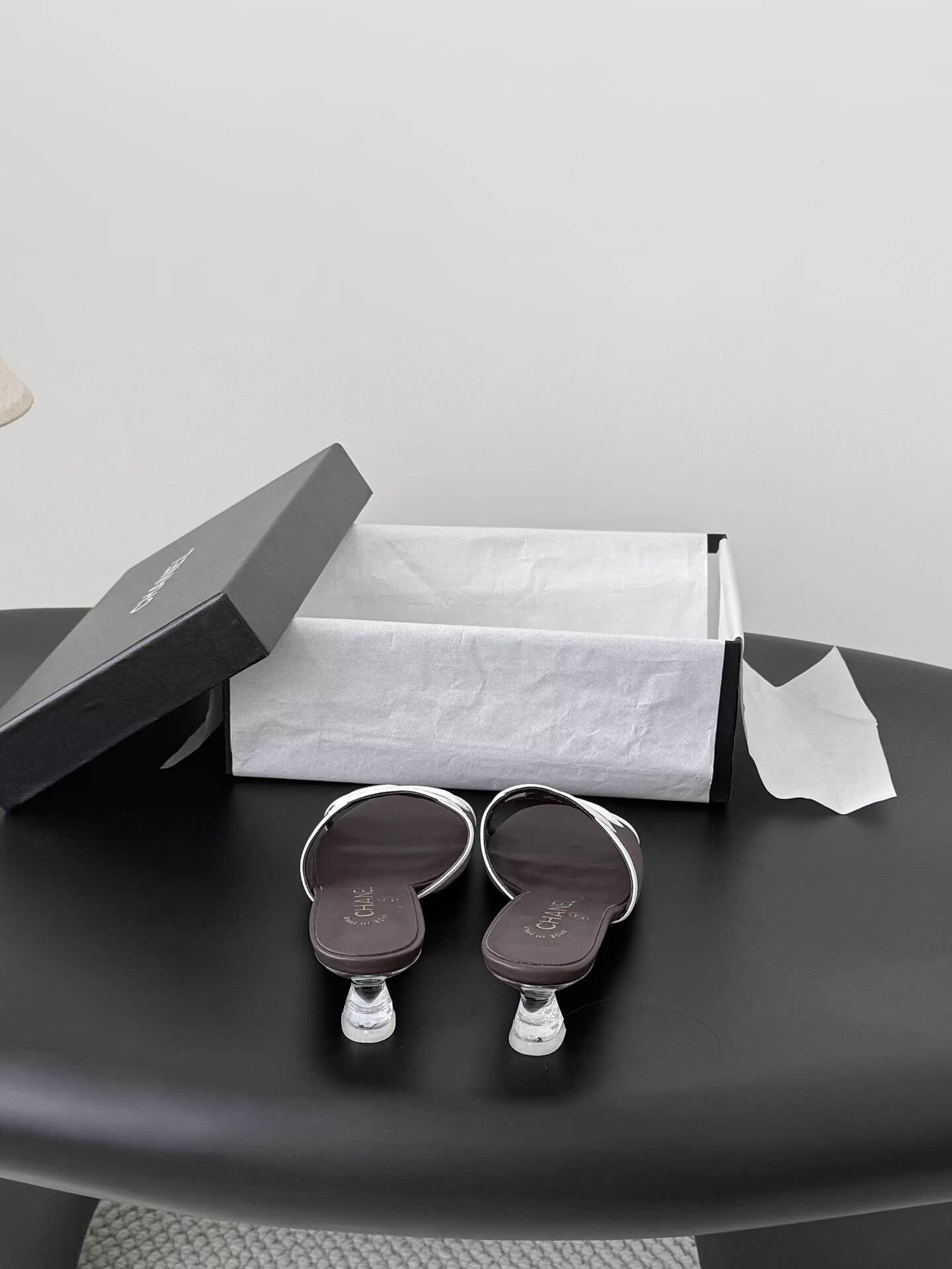 UA Chanel Sandals 4.5cm Heel