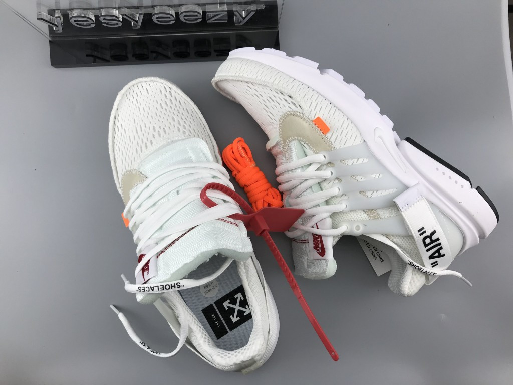 UA NIKE OFF-WHITE X AIR PRESTO