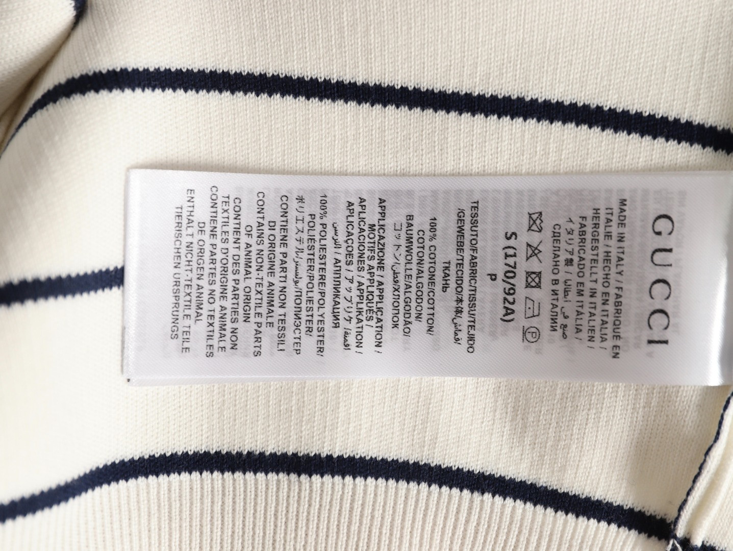 Gvc*1 short-sleeved polo shirt