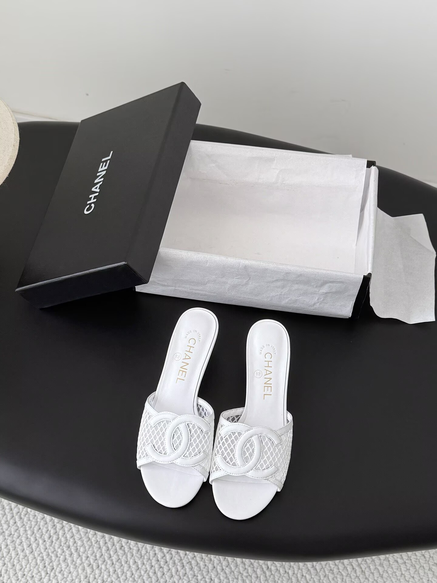 UA Chanel Sandals 4.5cm Heel