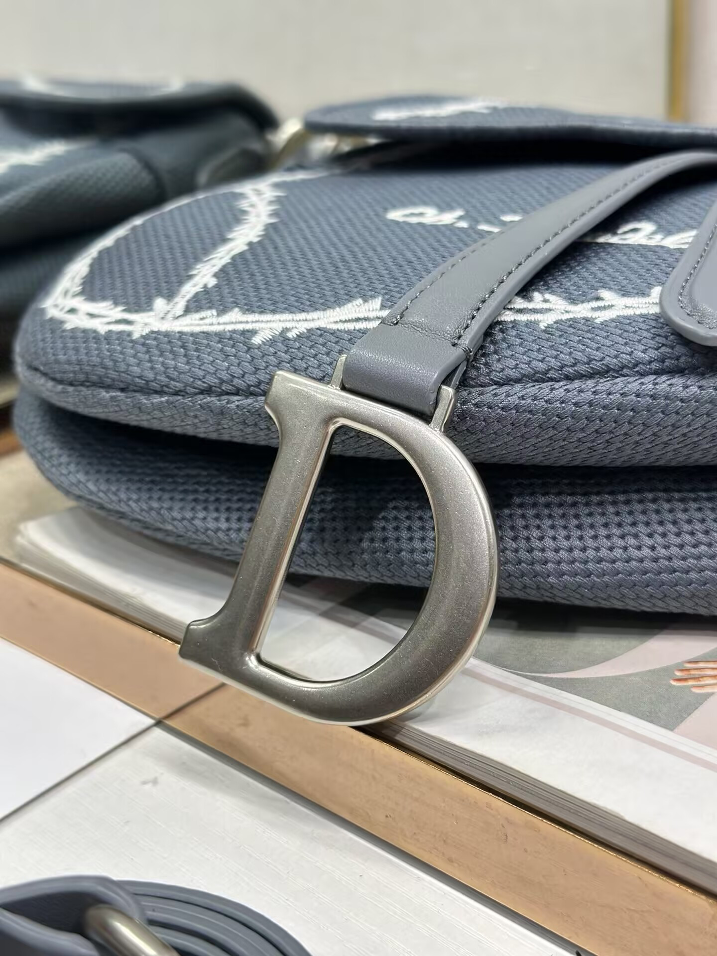 Dior Saddle Bag 25.5x20x6.5cm