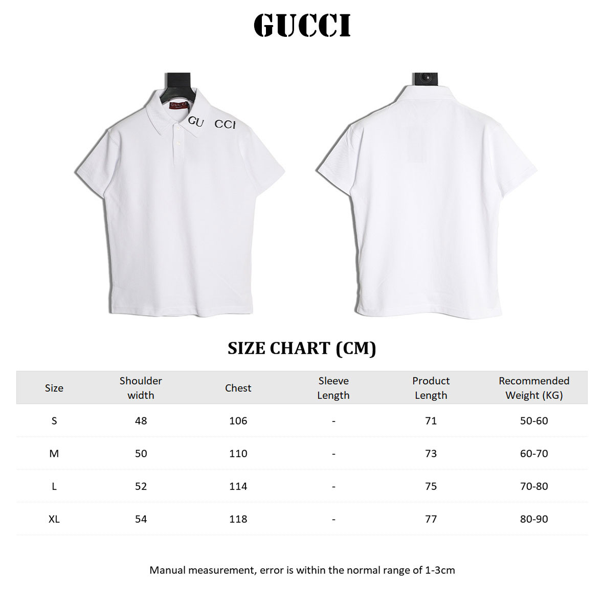 Gvc*1 25ss short-sleeved polo shirt