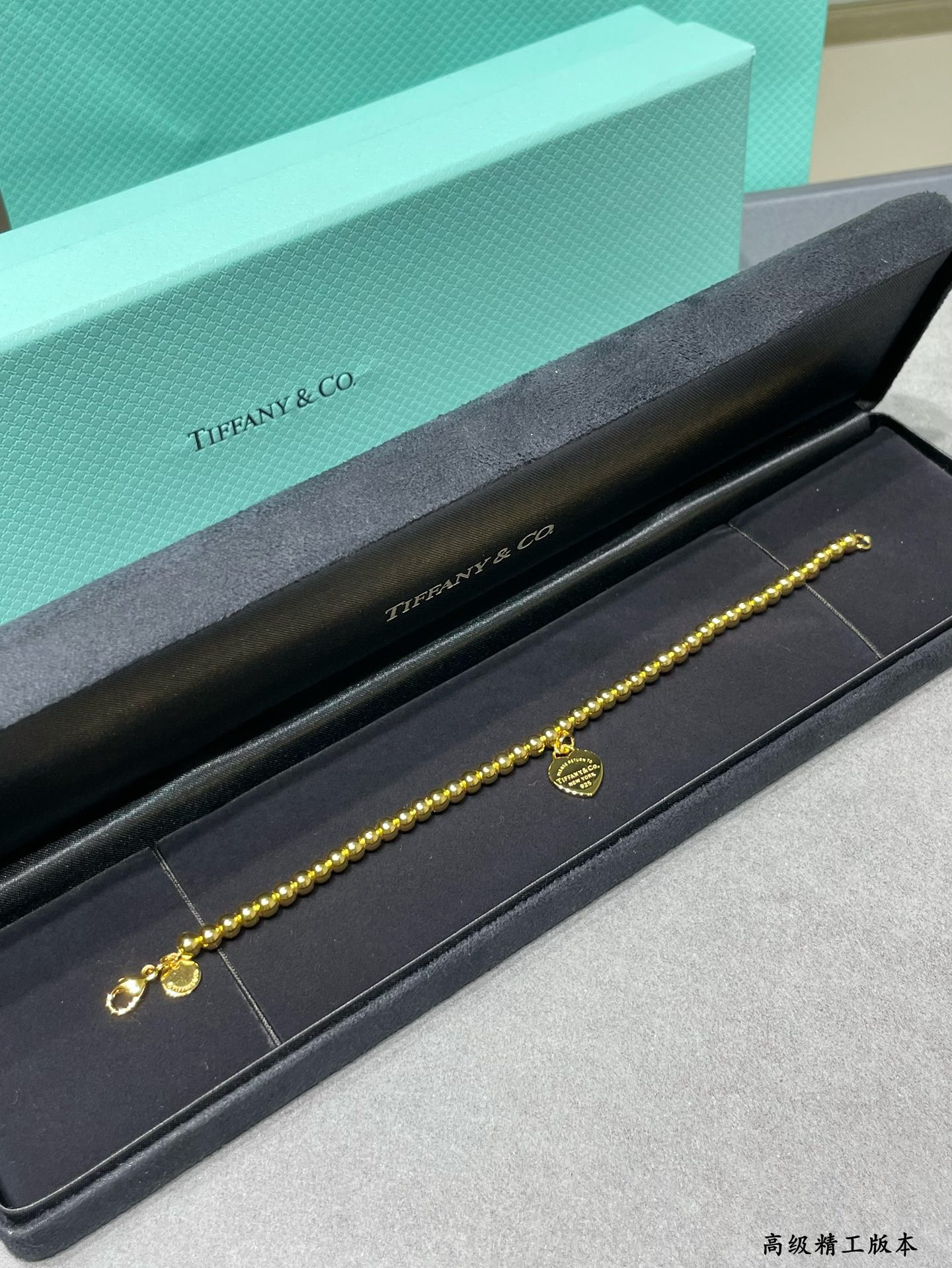 T*f*ny & co. beads & hearts bracelet ag925