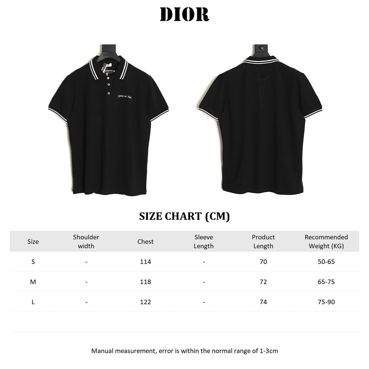 D10r short-sleeved polo shirt