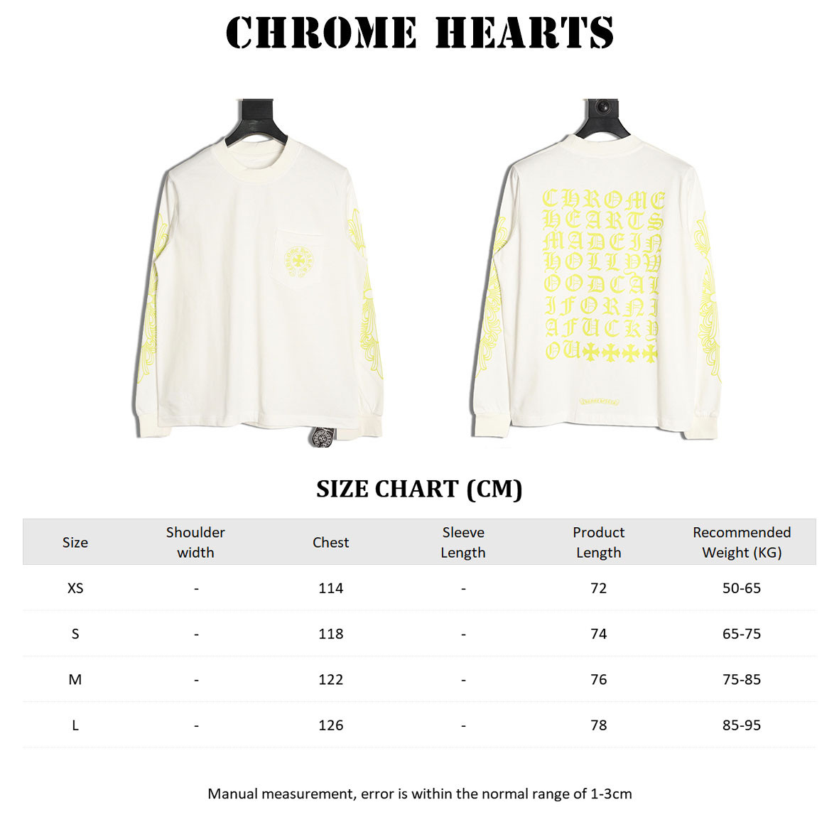Ch*0me He**ts Long-Sleeved T-shirt