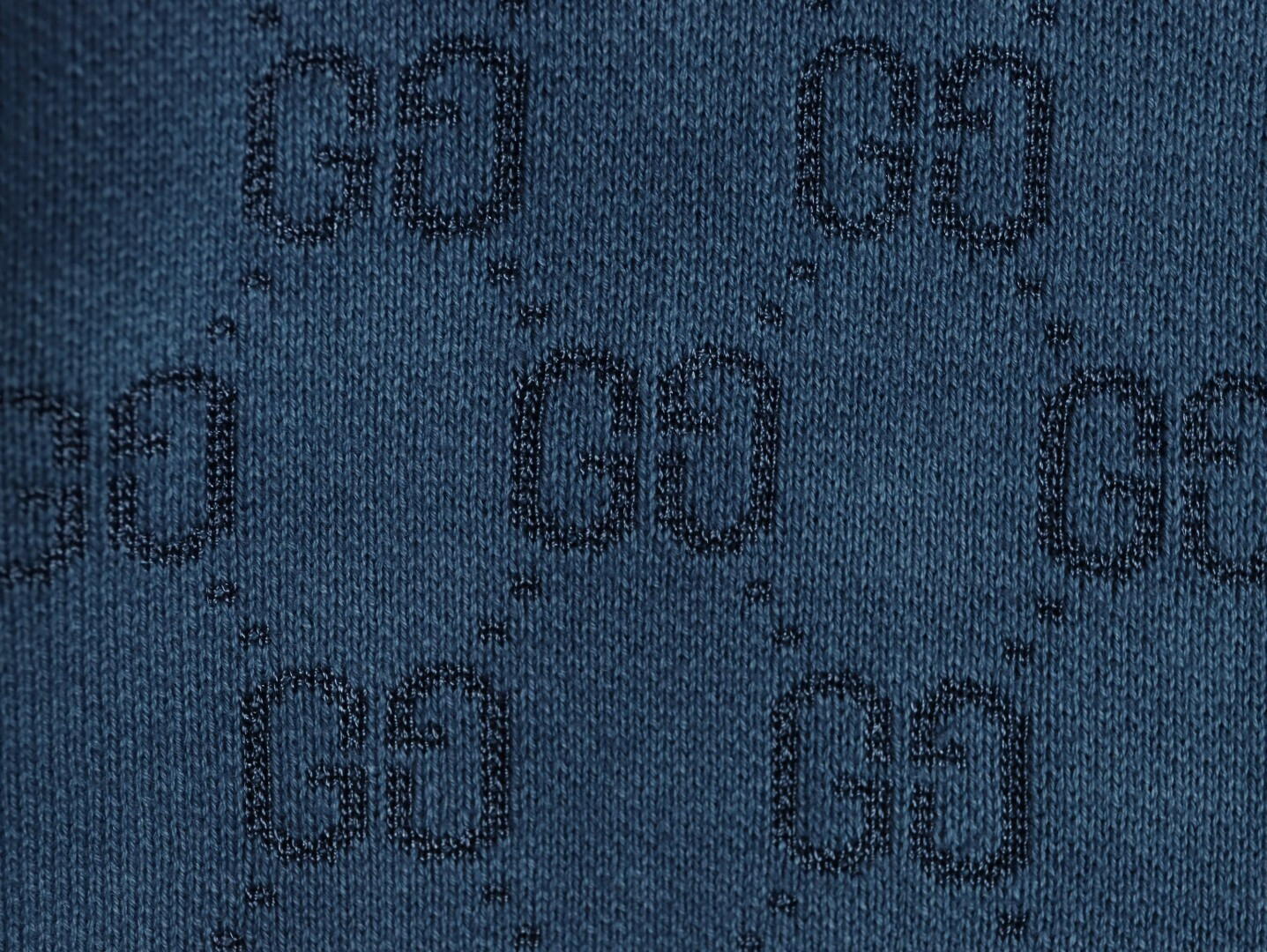 Gvc*1 knitting short-sleeved polo shirt