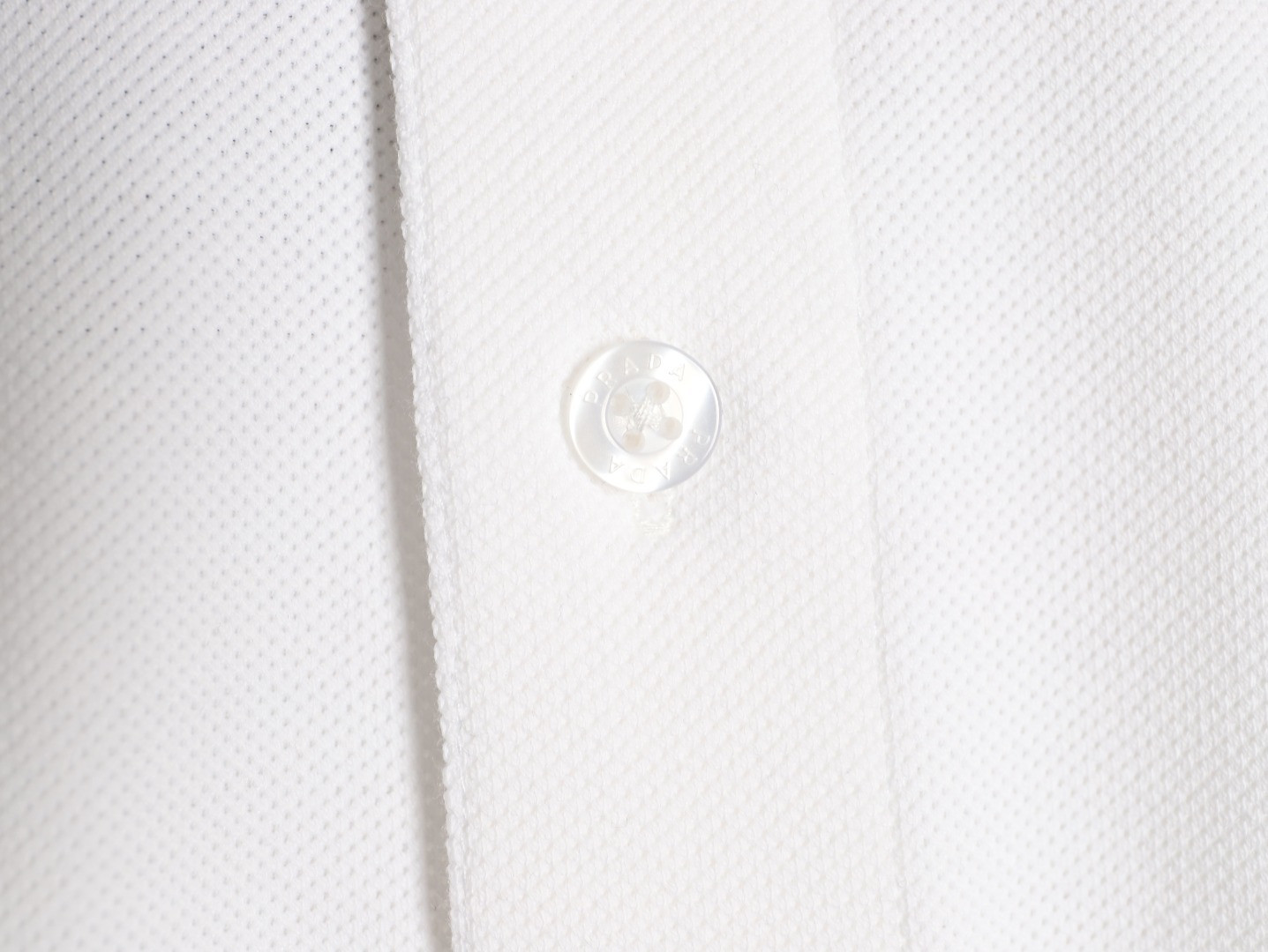 Pra*a 26ss short-sleeved polo shirt