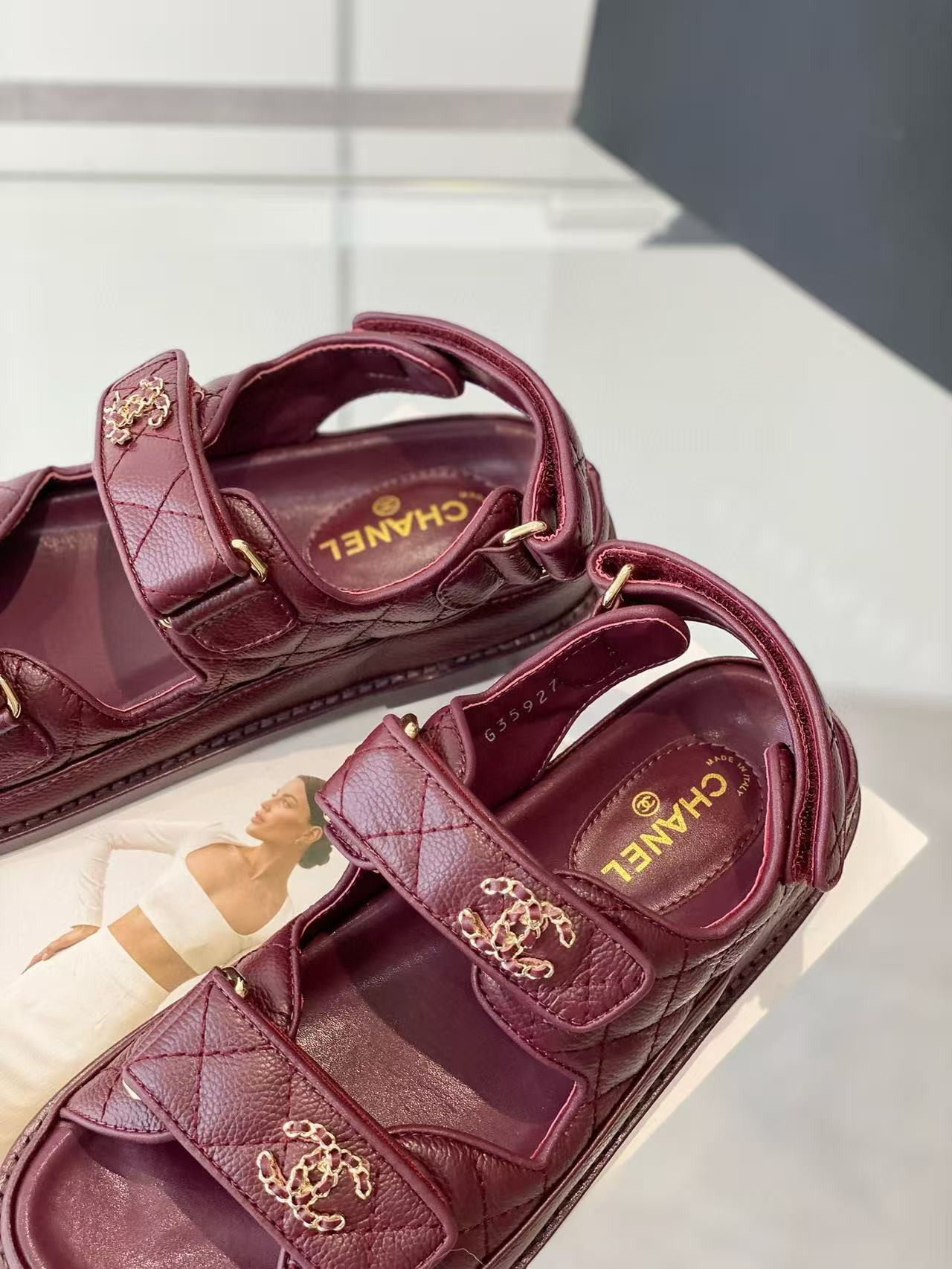 UA Ch**el Sandals
