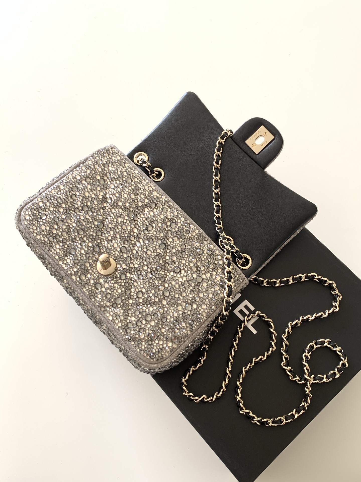 Chanel Evening Flap Bag AS4297 13x21x8cm