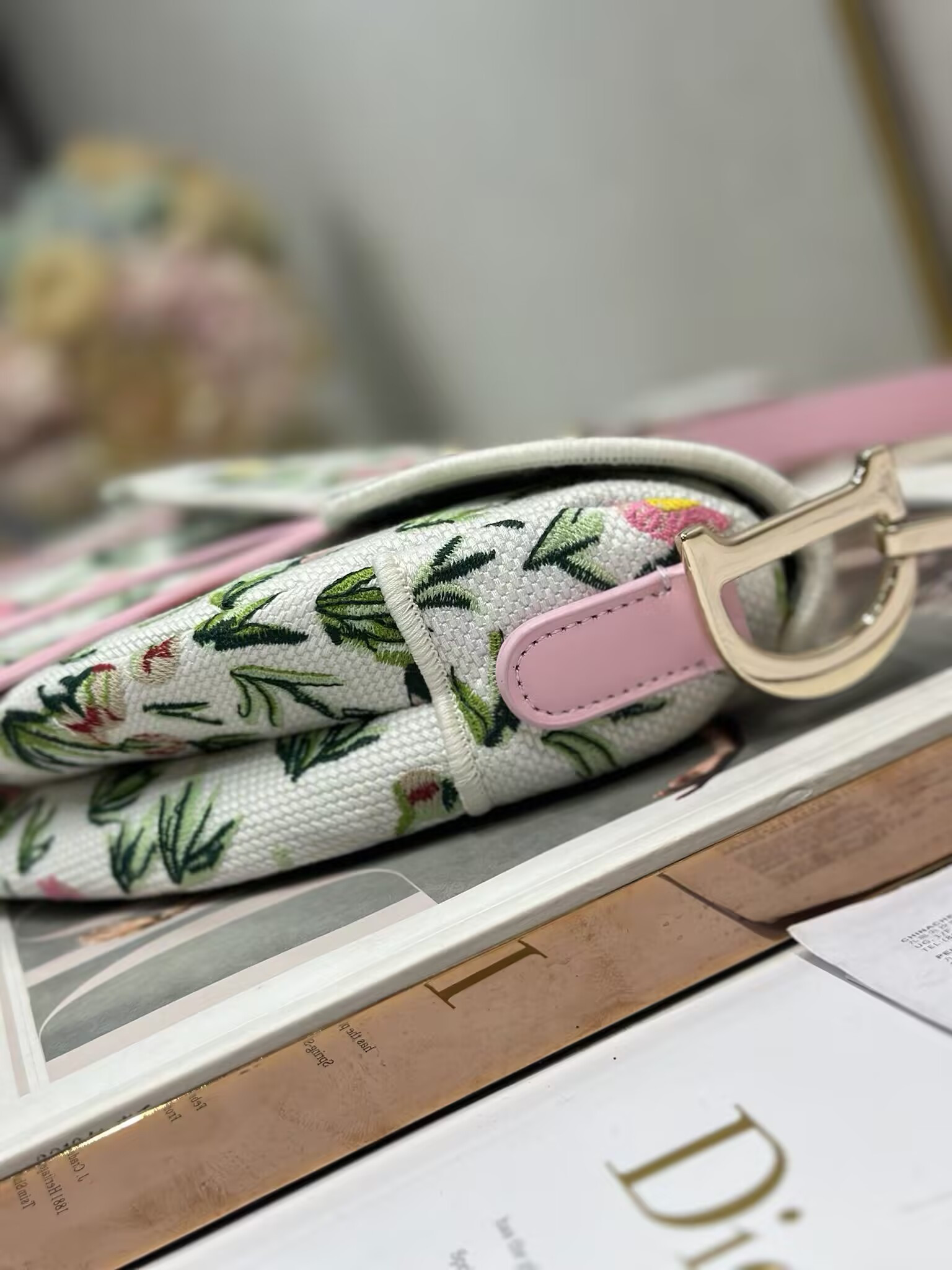 Dior Saddle Bag 25.5x20x6.5cm