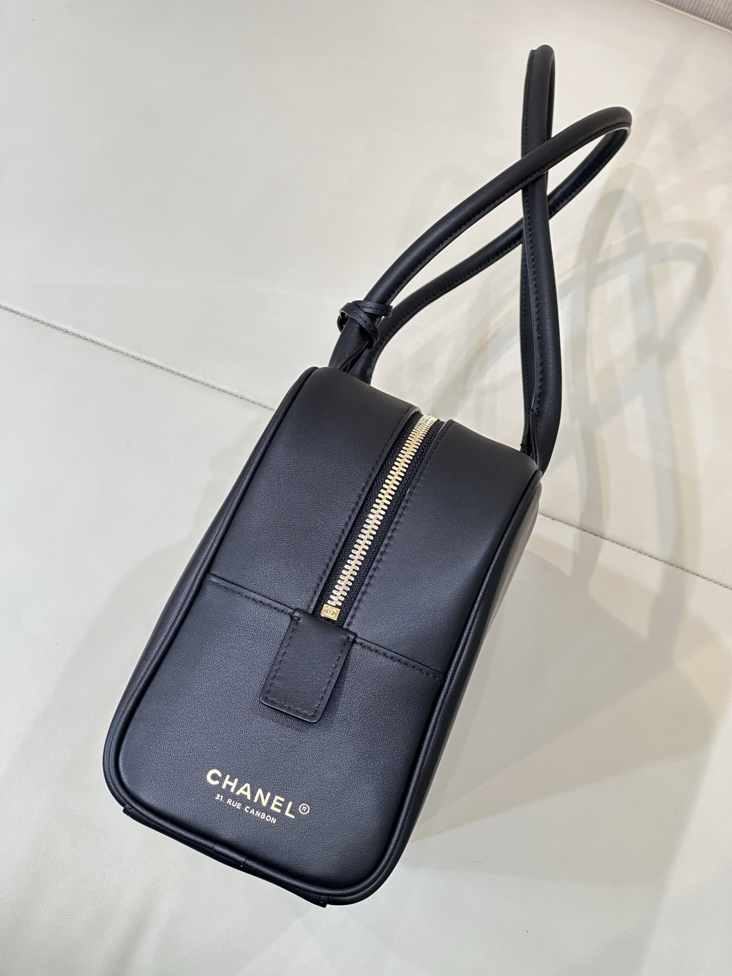 Chanel Large Bowling Bag AS6211 19x35.5x12.5cm
